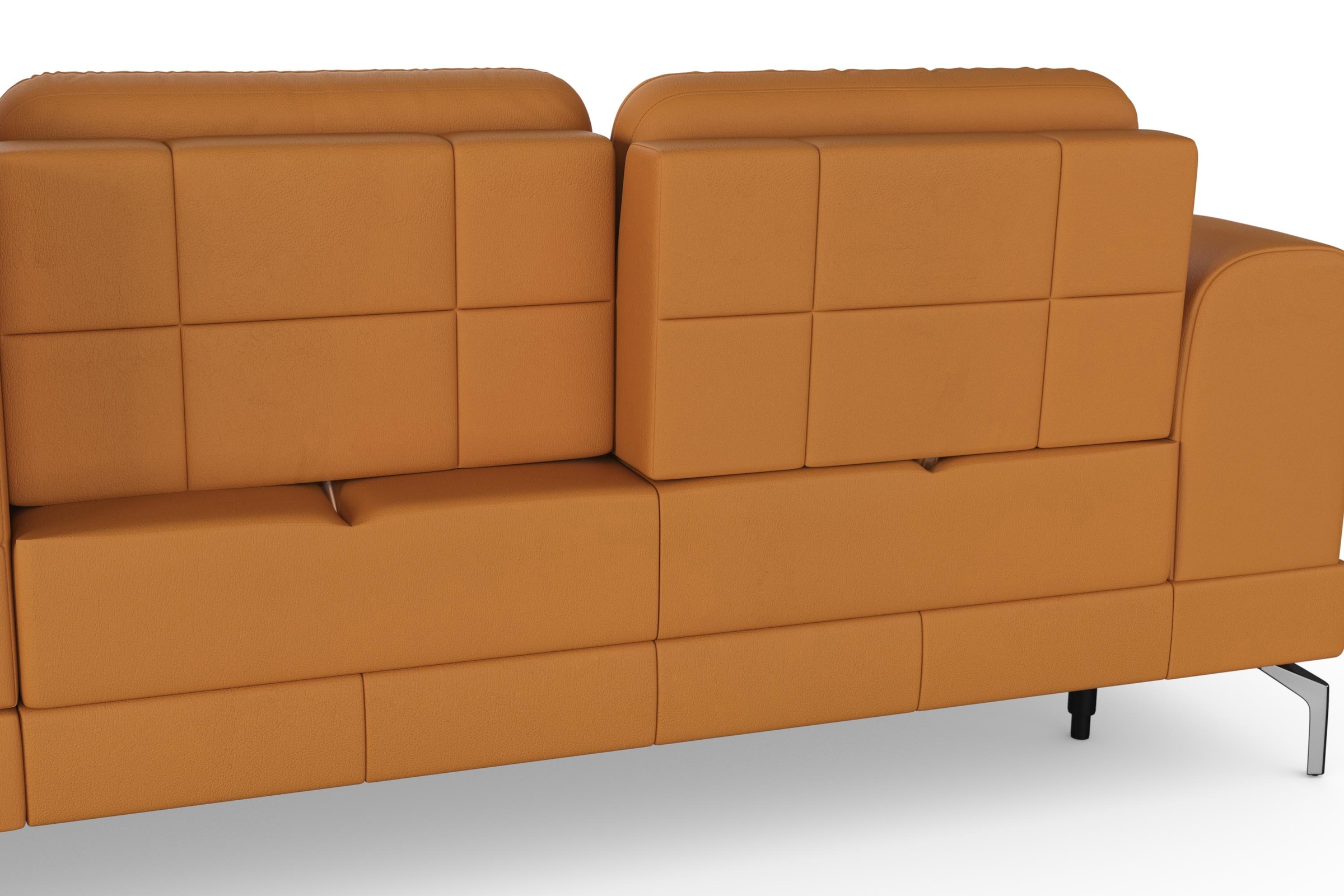 sit&more Ecksofa »Bendigo L-Form«, inklusive Sitztiefenverstellung, Bodenfreiheit 15 cm, 2 Fußfarben