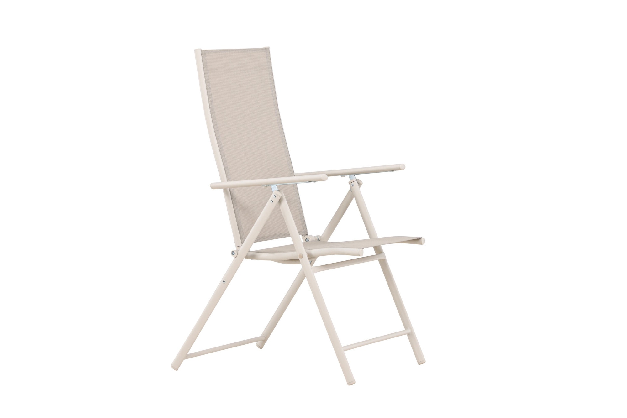 Venture Home Gartenstuhl »Levanzo, 2er-Set Gartenstühle klappbar, belastbar bis 110 kg« () Stuhlset, Stahlrahmen, Textilene-Sitz, klappbar, verstellbare Lehne