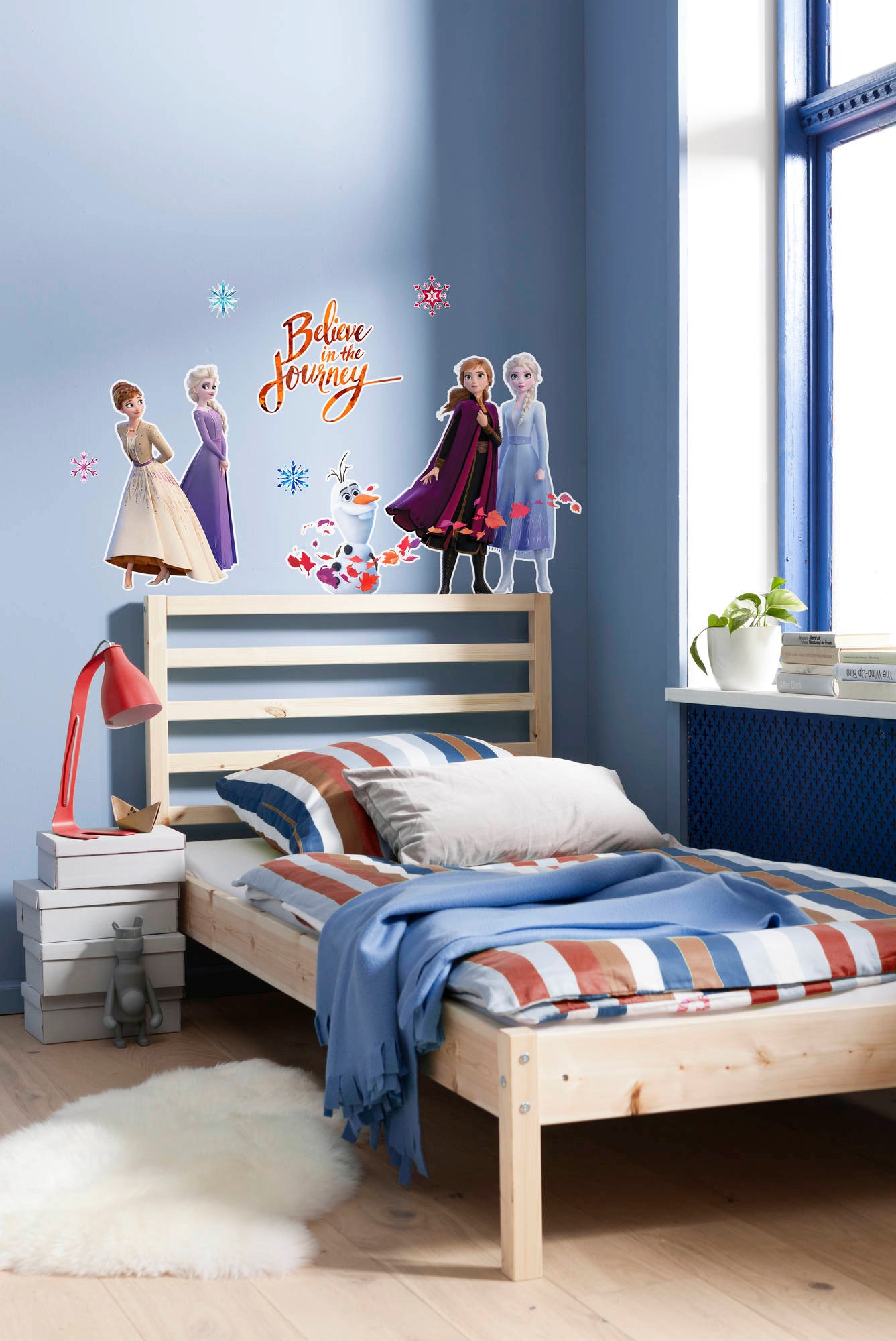 Komar Wandtattoo »Frozen 2 - Believe in the Journey - Größe 50 x 70 cm«, (10 St.), selbstklebend, Wandsticker, Kinderzimmer