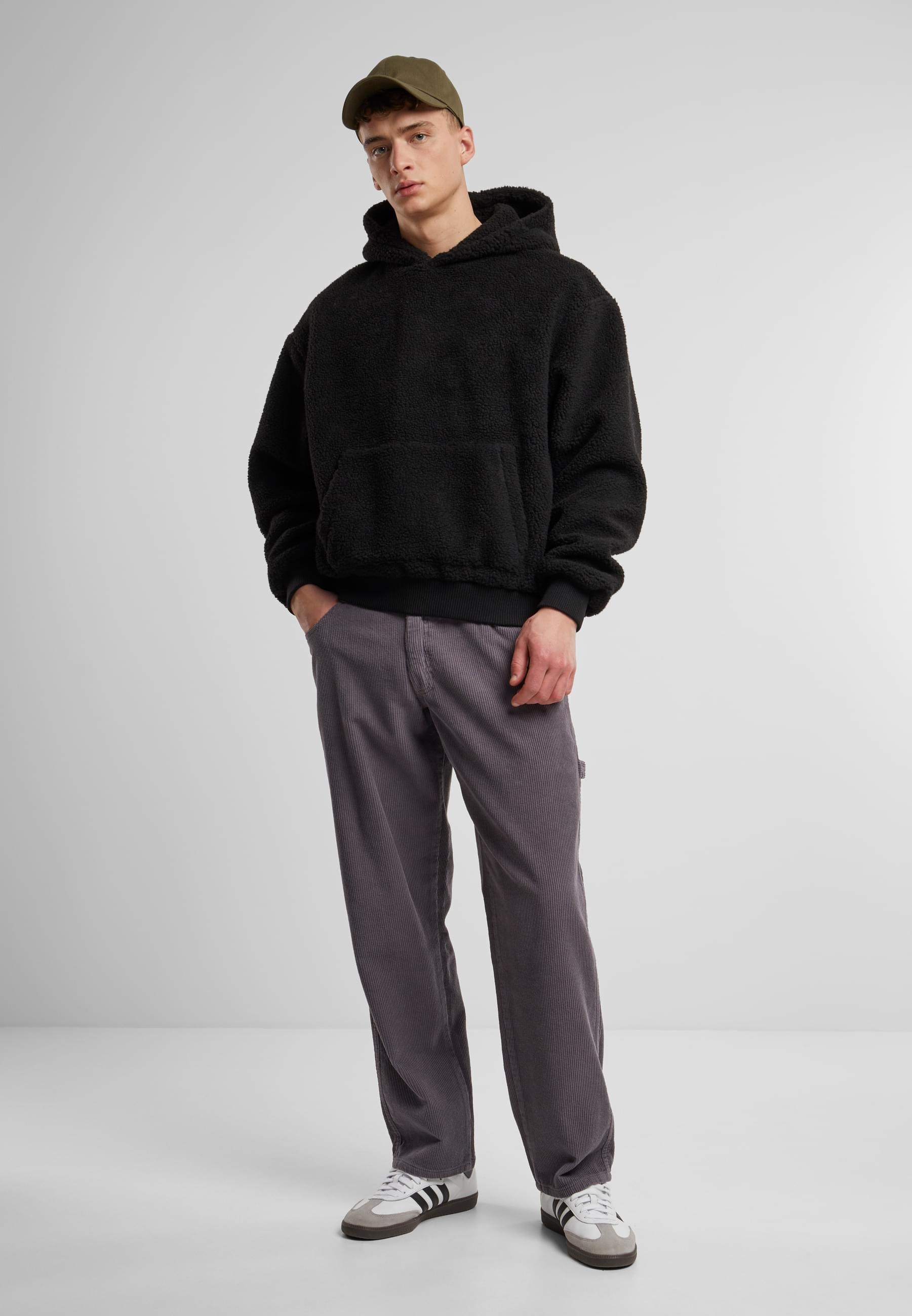 URBAN CLASSICS Kapuzensweatshirt »Urban Classics Oversized Teddy Hoody«, 1 Stk.
