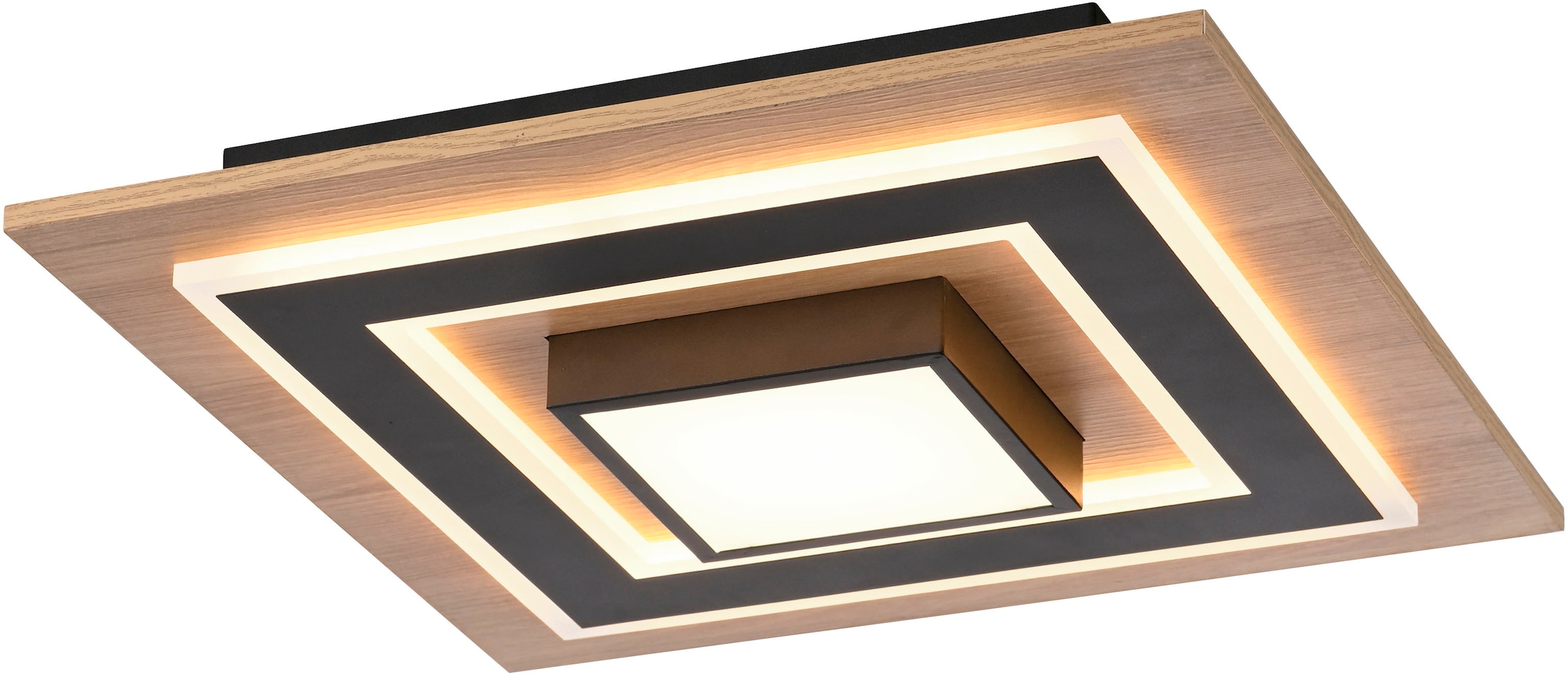 JUST LIGHT Deckenleuchte »TOLA«, 2 flammig, Leuchtmittel LED-Board   LED fe günstig online kaufen