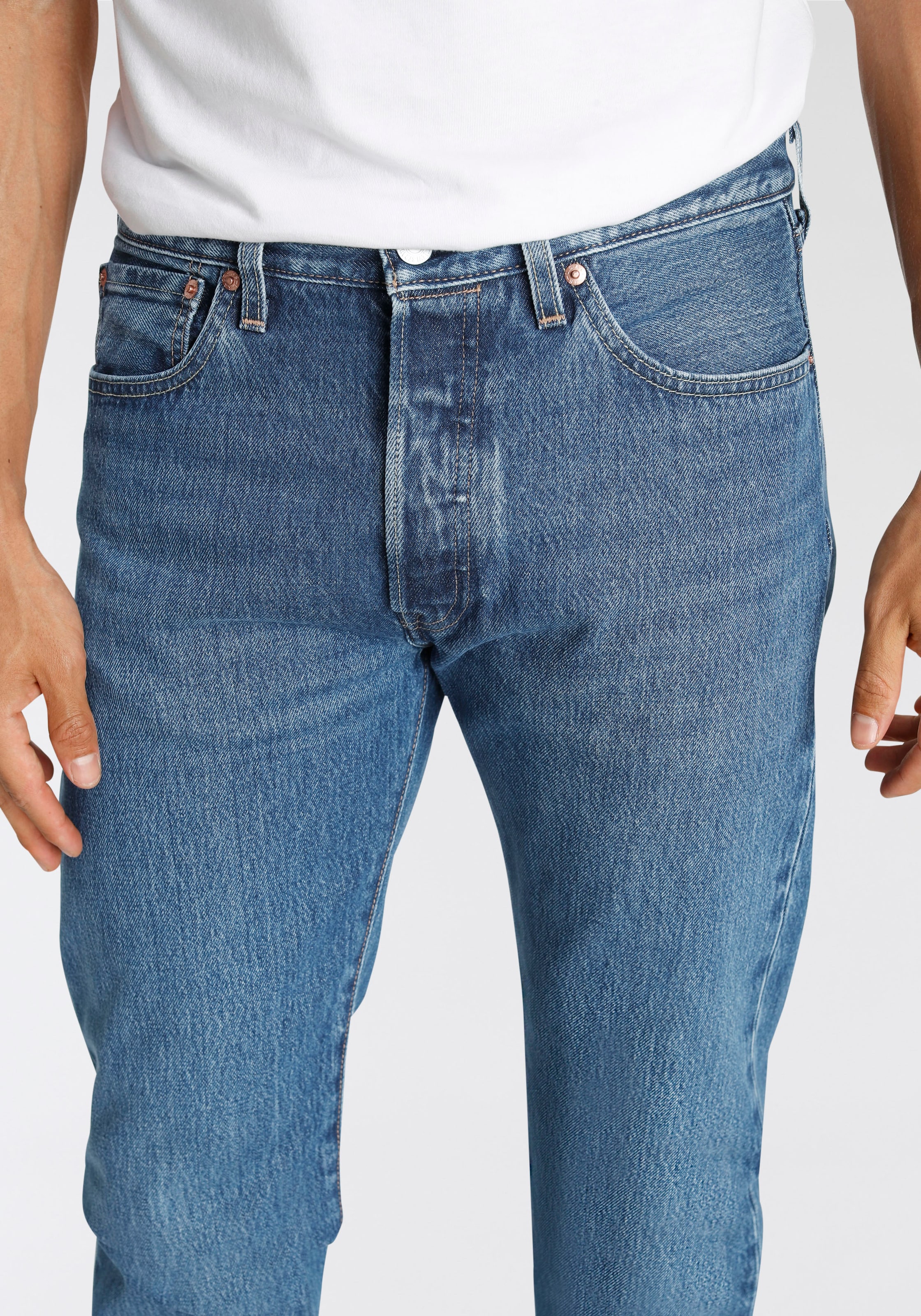 Levi's® Straight-Jeans »501 LEVI'S ORIGINAL«, mit Markenlabel