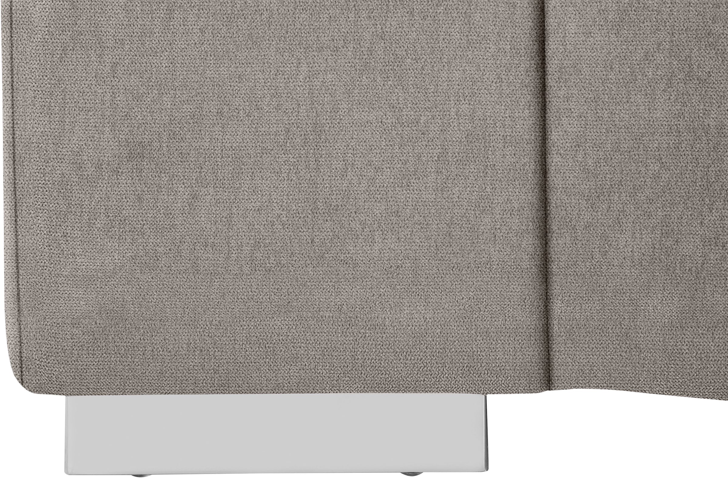 COTTA Ecksofa »Orion L-Form«, mit Kopfteilverstellung & 5 Nierenkissen
