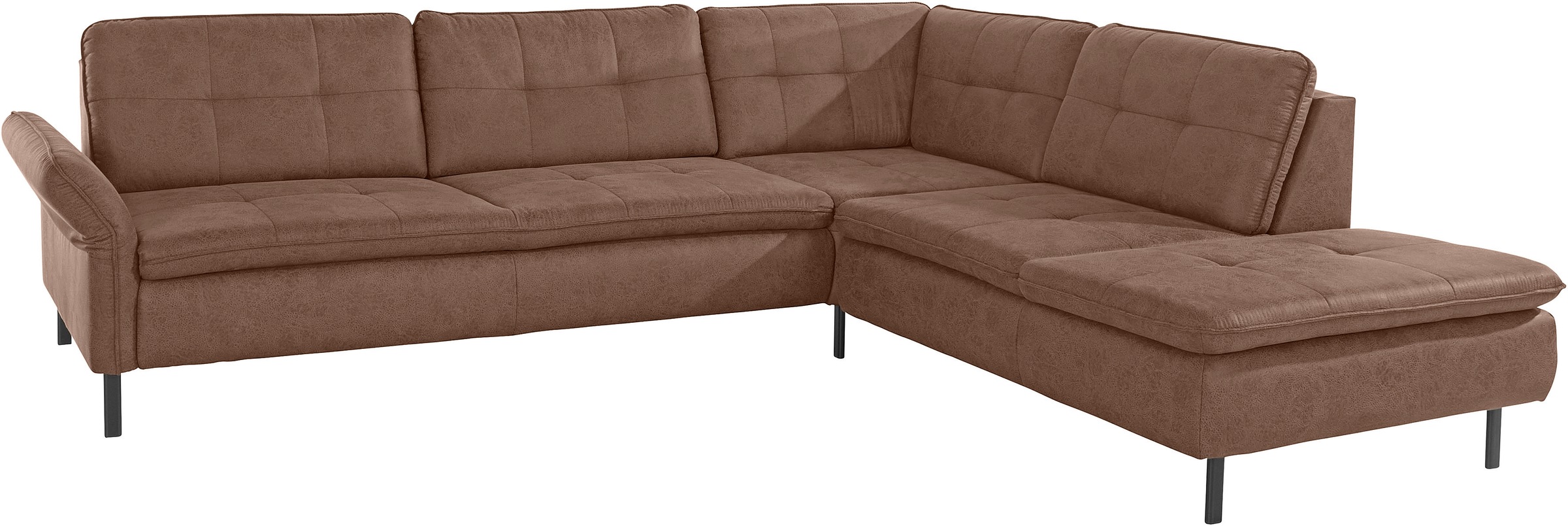 INOSIGN Ecksofa »Birkholm L-Form«, Armlehnverstellung, auch in Easy Clean Bezug - mit Wasser zu reinigen