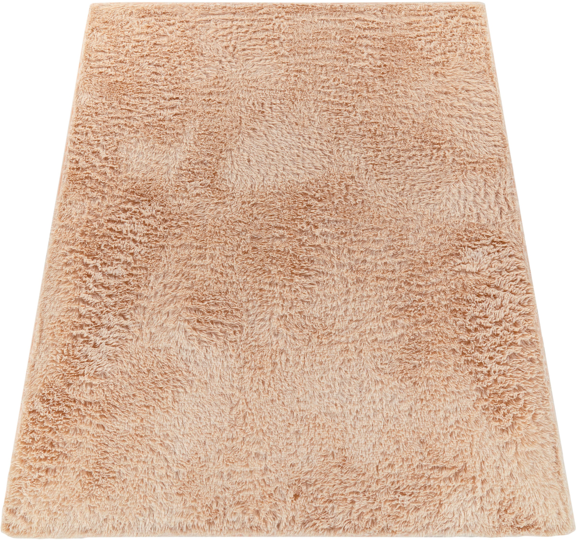 Hochflor-Teppich »Serville«, rechteckig, 37 mm Höhe, Kuschelteppich, Uni Fa günstig online kaufen
