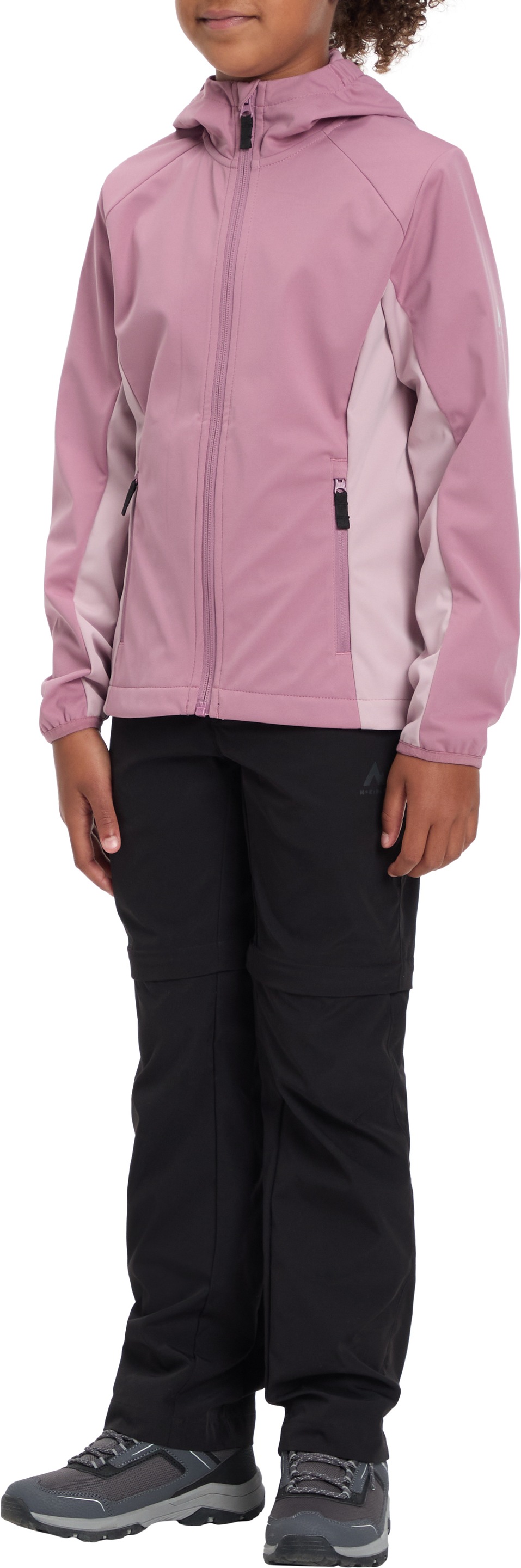 McKINLEY Outdoorjacke »DA.-UNTERJACKE ABE LT G« mit Kapuze mit kontrastfarbigen Einsätzen, Mit Kapuze