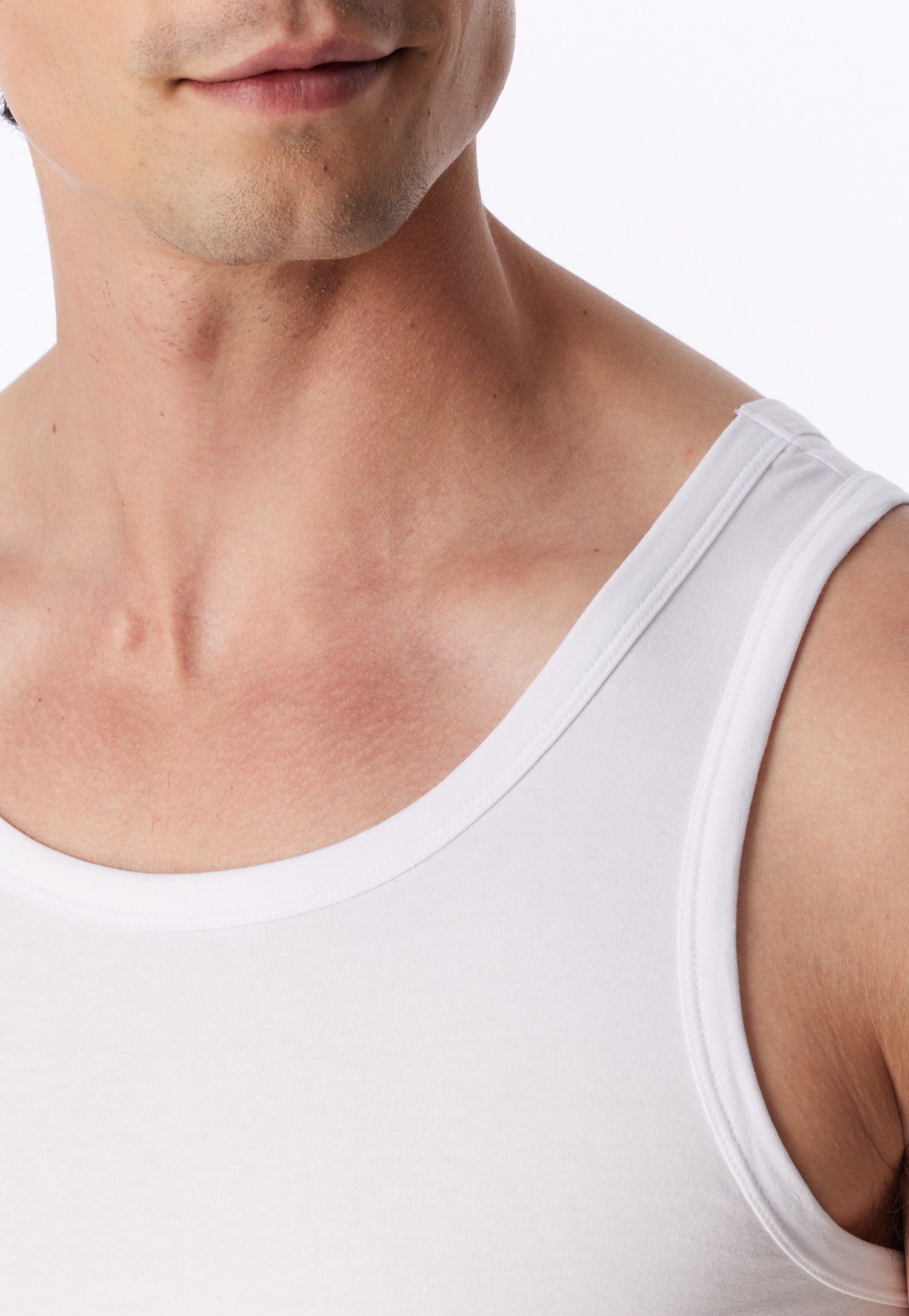 uncover by SCHIESSER Unterhemd »Uncover Cotton« Rundhals, elastisch, Cotton-Mix, Multipack
