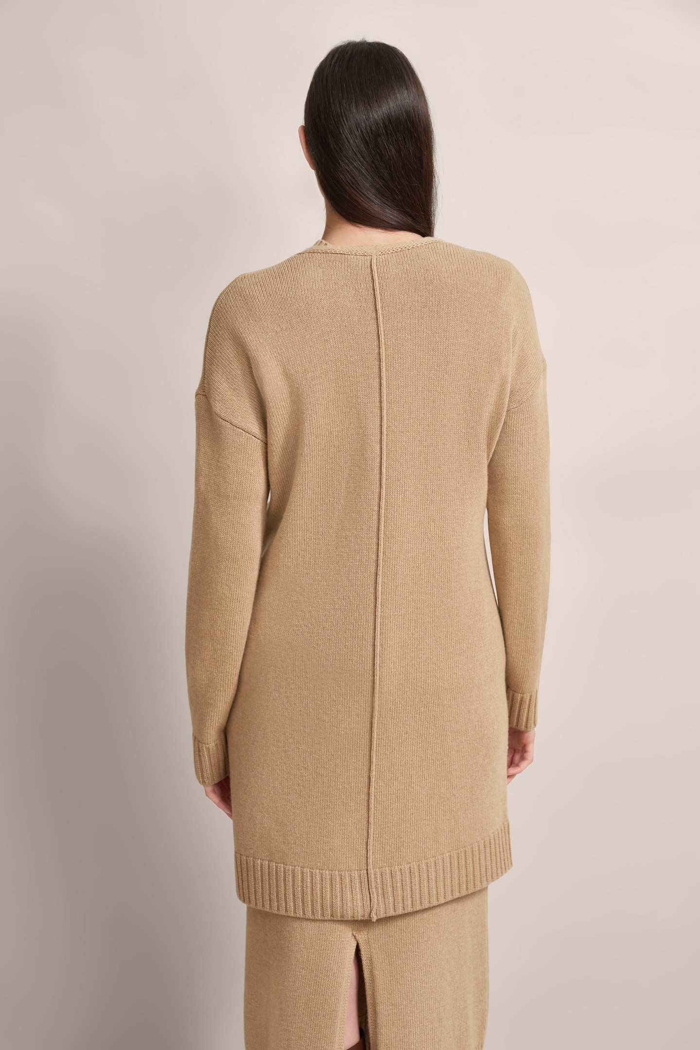 bugatti Strickjacke mit breitem Rippenbündchen