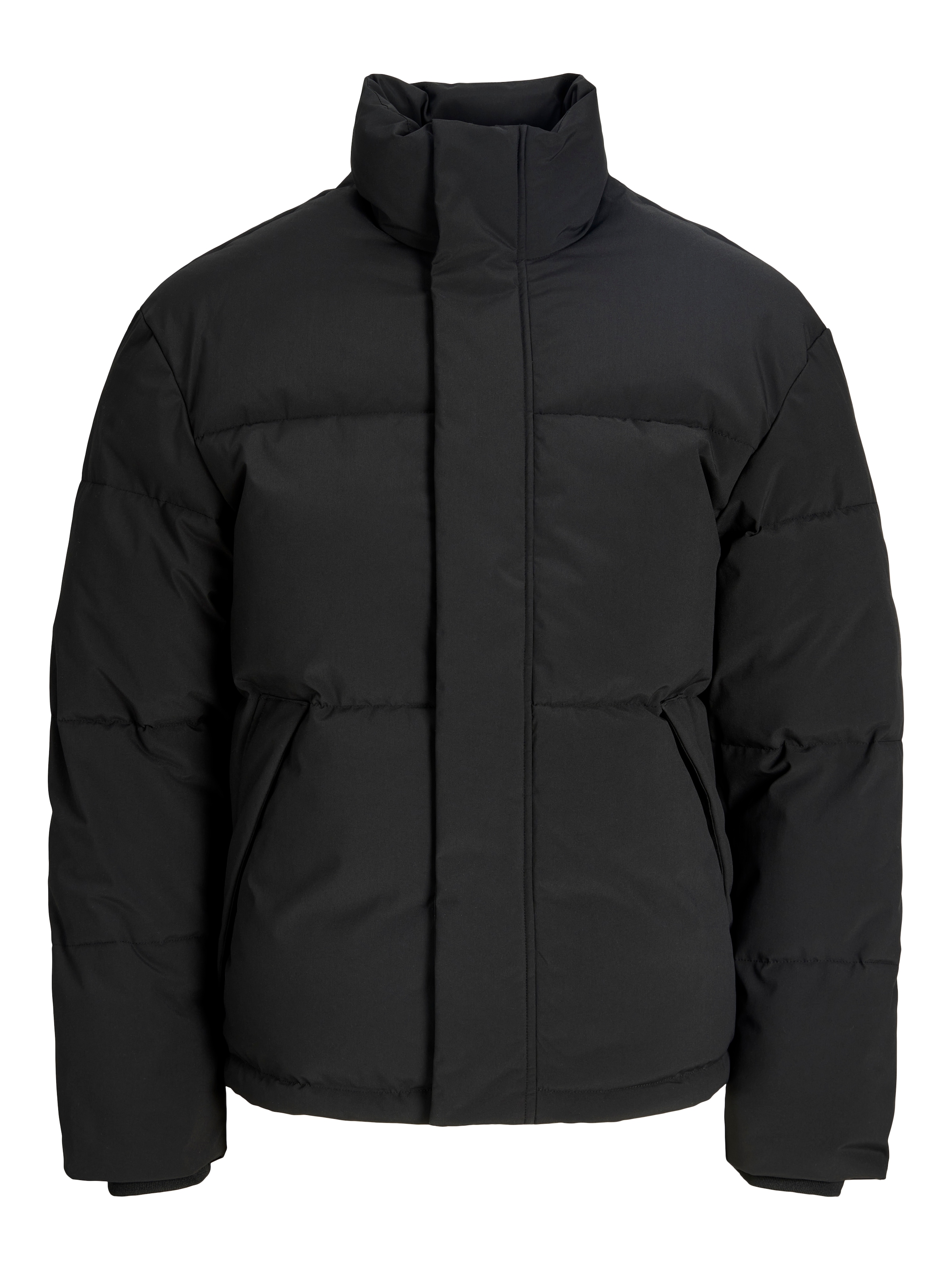 Jack & Jones PlusSize Steppjacke »JJESOHO PUFFER COLLAR AW26 SN PLS« Kunstfaser, mit verdecktem Reißverschluss