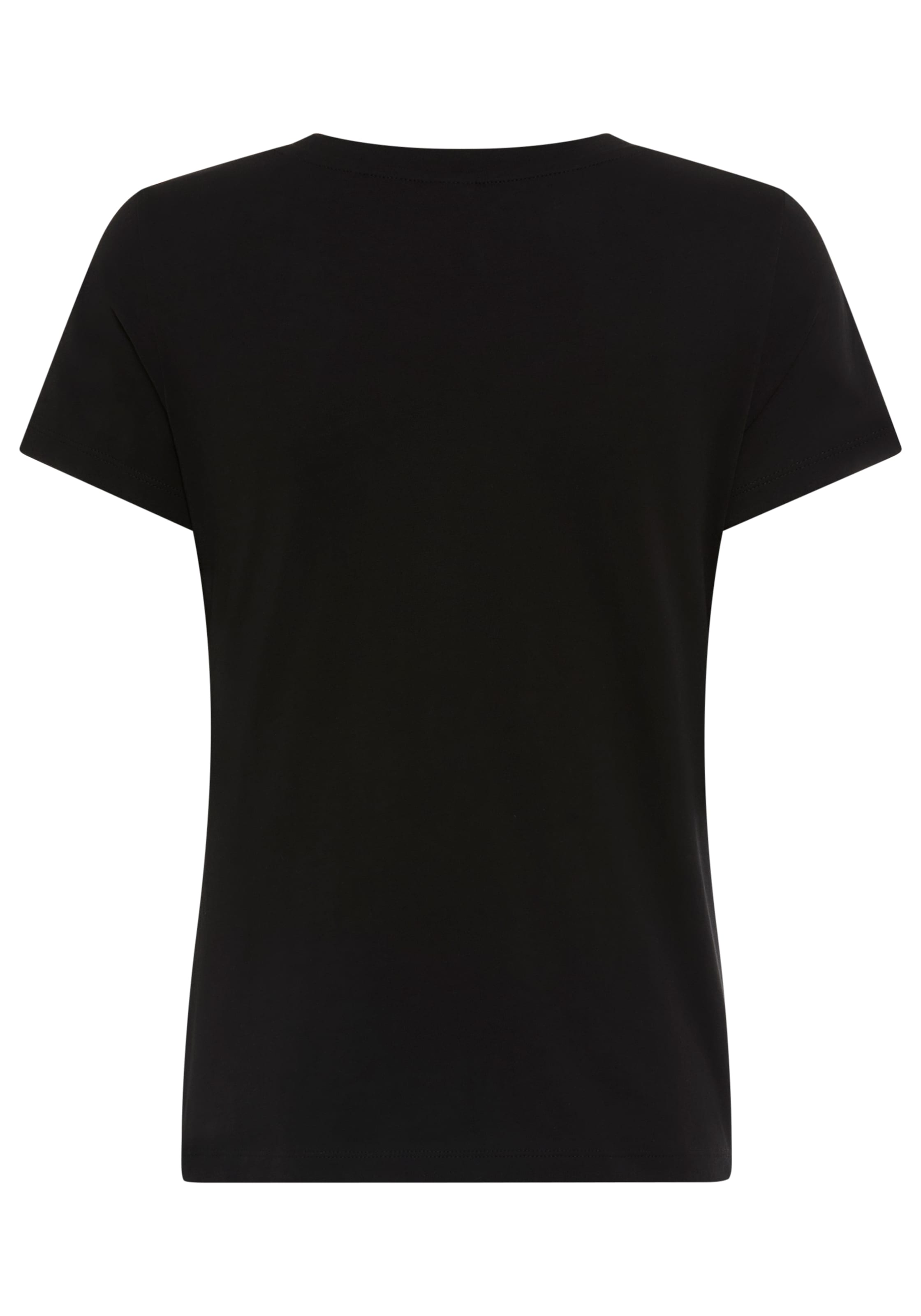 BOSS ORANGE T-Shirt »Esogo_MA_crystal Premium Damenmode« mit glitzer Logoschriftzug