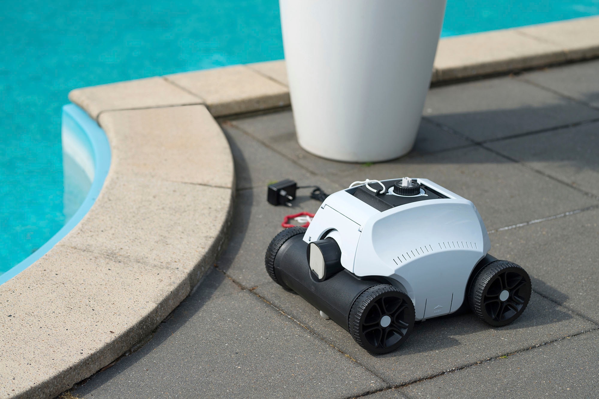 Infinite Spa Poolroboter »RobotClean Akku Sauger«, (Packung, 5 St.), inkl. Akku, 3 Einstellungen des Richtungswinkels