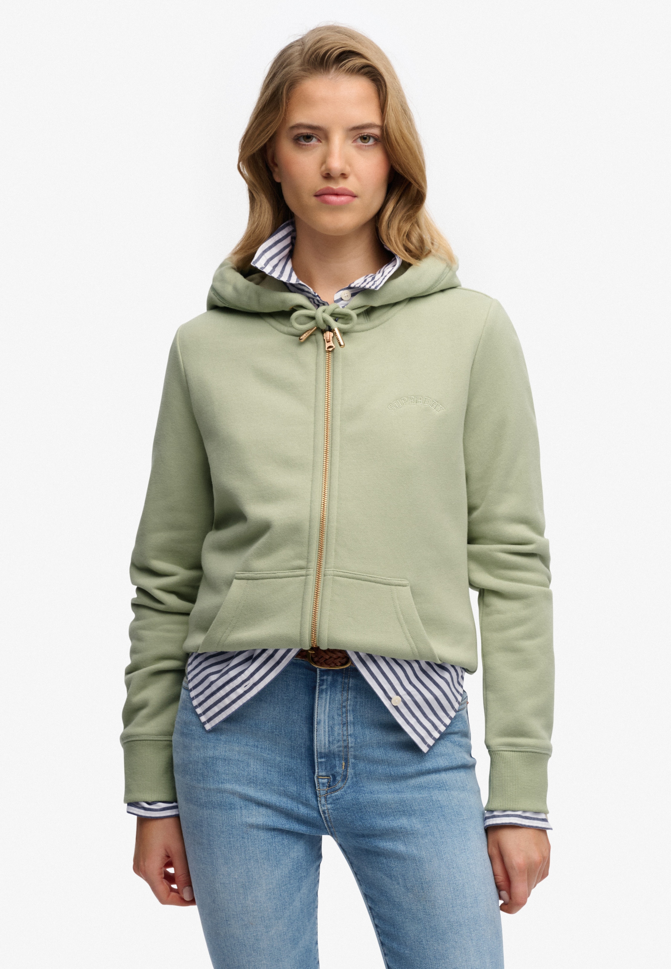 Superdry Kapuzensweatjacke »Essential Logo Ziphood Hb«