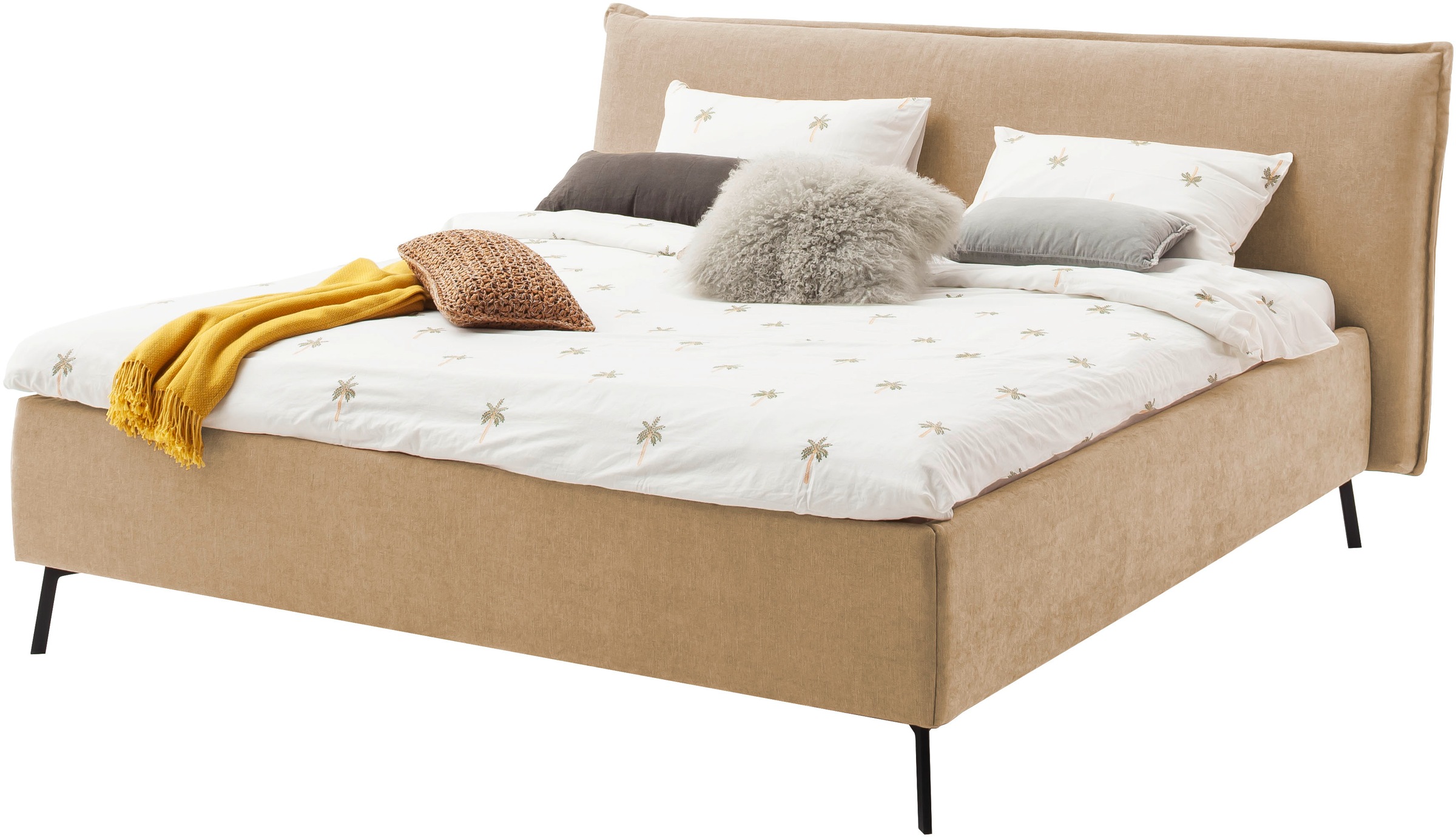 Home affaire Polsterbett »Aurela, liebevoll verarbeitete Biese & wahweise Ü günstig online kaufen