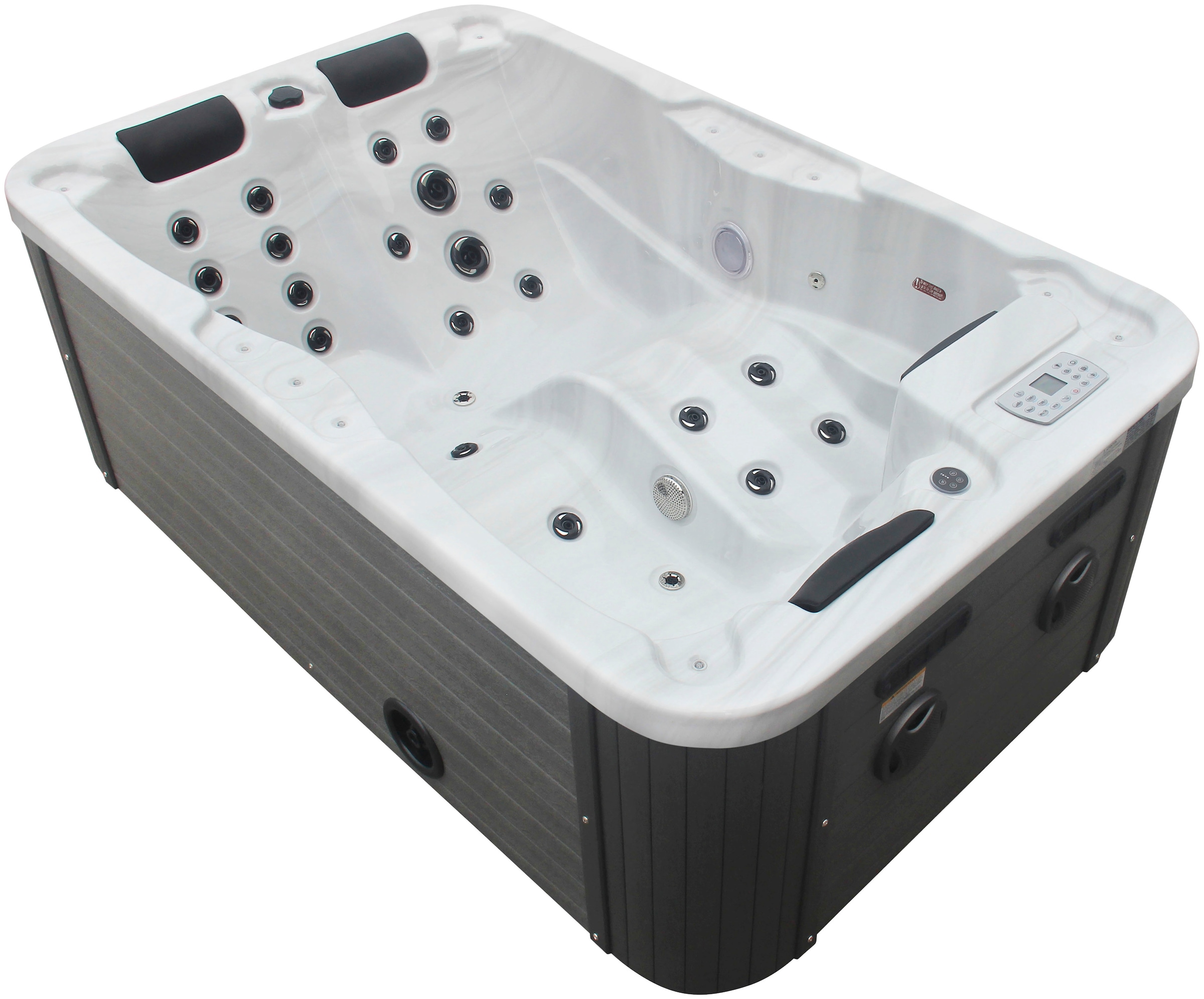 Sanotechnik Whirlpool »MODENA«, (Set), 205x130x70 cm, inkl. Abdeckung