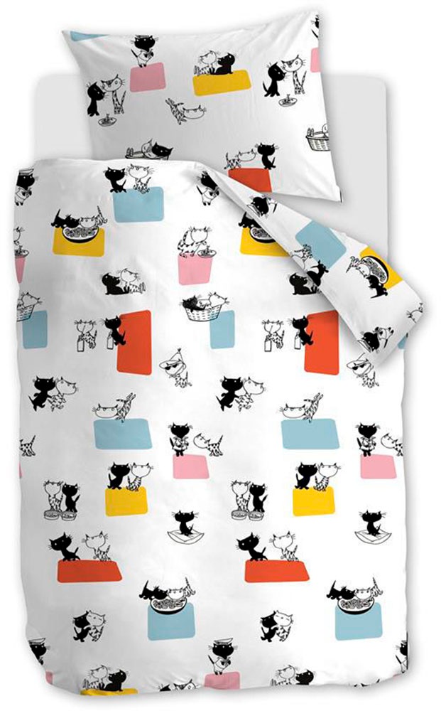 Beddinghouse x Fiep Amsterdam Kinderbettwäsche "Vrienden" günstig online kaufen