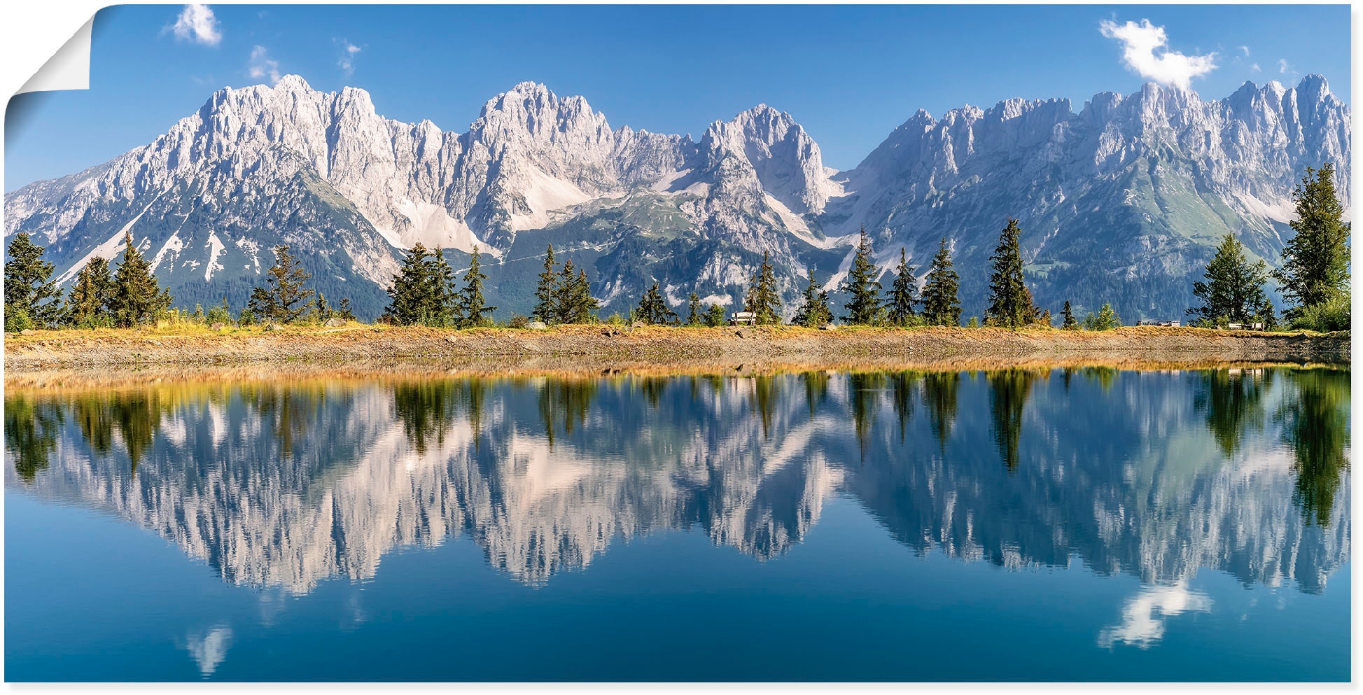 Artland Wandbild »Kaisergebirge Tirol«, Berge & Alpenbilder, (1 St.), als  Alubild, Leinwandbild, Wandaufkleber oder Poster in versch. Größen online  bestellen