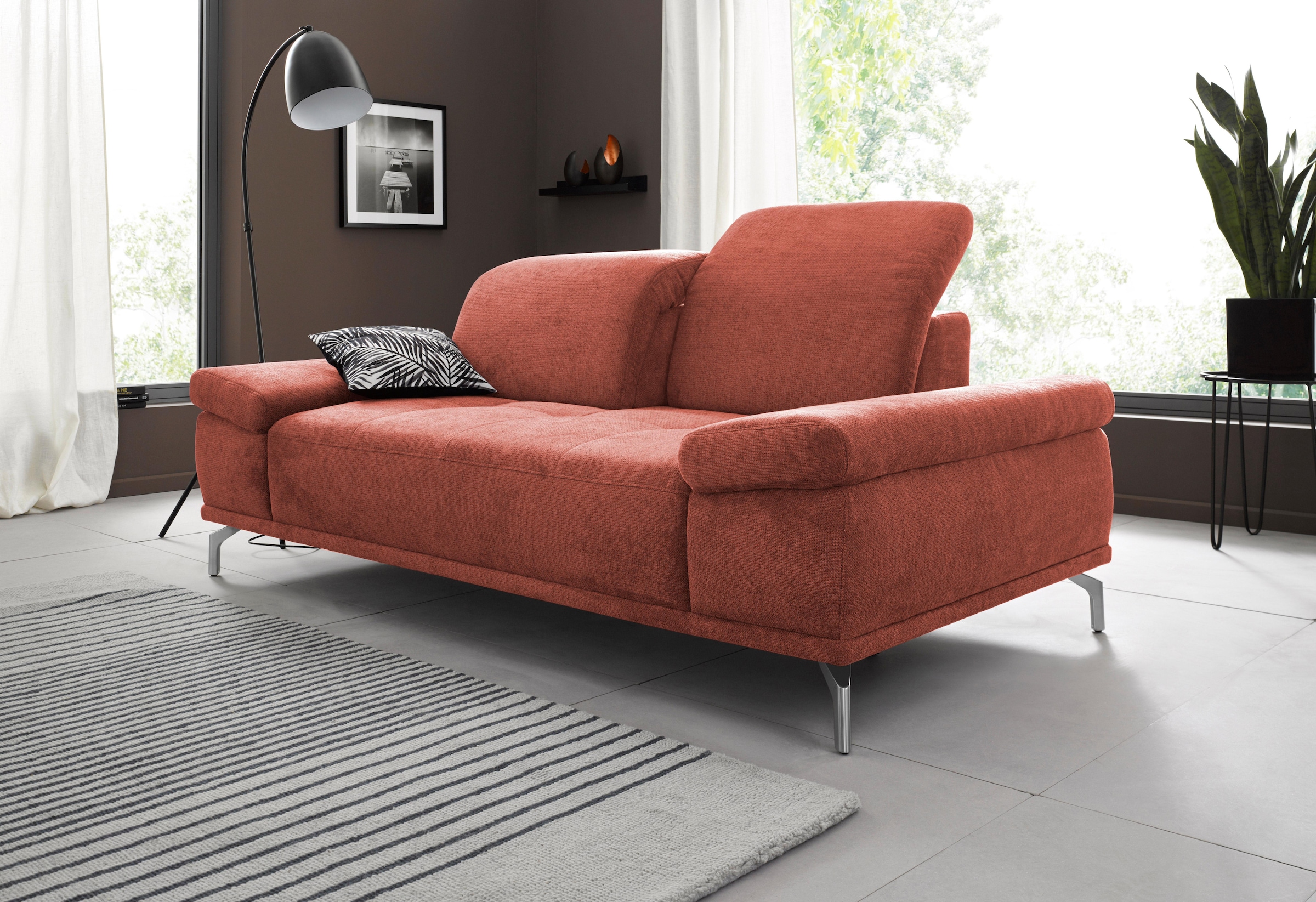 Home affaire 2-Sitzer »Caluna« mit Sitztiefen- und Kopfteilverstellung günstig online kaufen