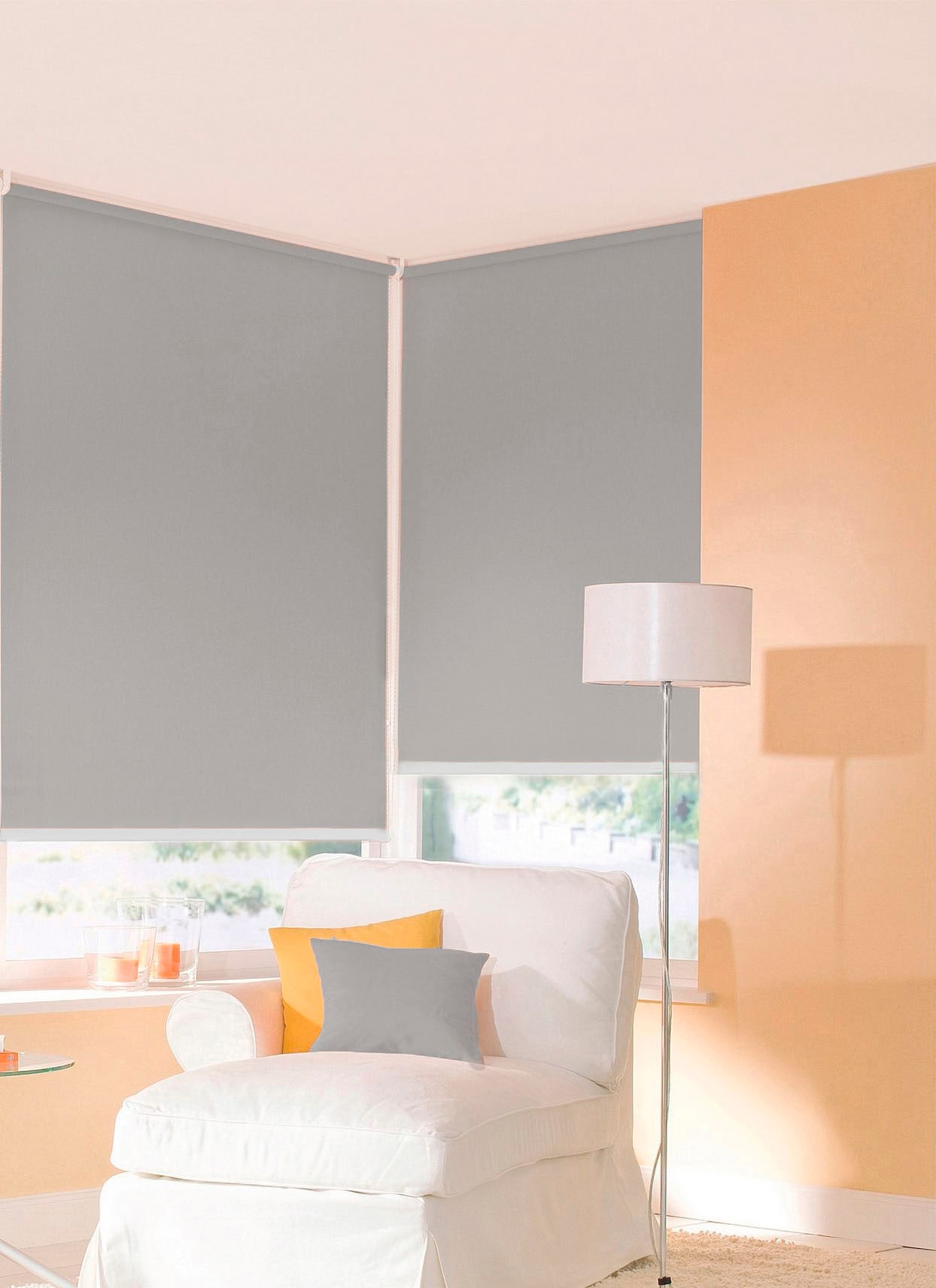 sunlines Seitenzugrollo »One size Style uni«, Lichtschutz, freihängend, Mad günstig online kaufen