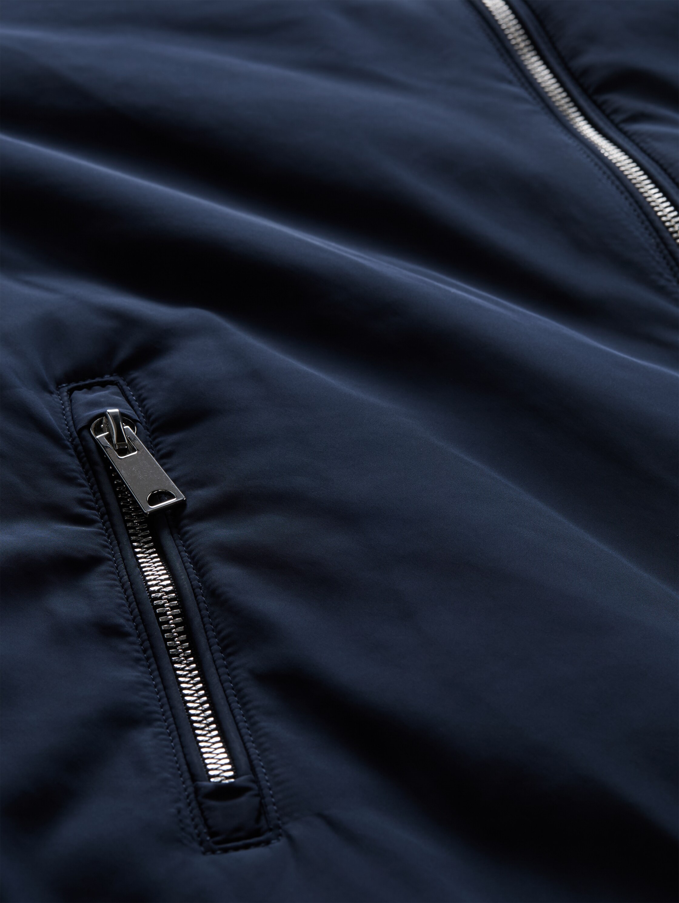 TOM TAILOR PLUS Langmantel im Blouson-Stil / Große Größen