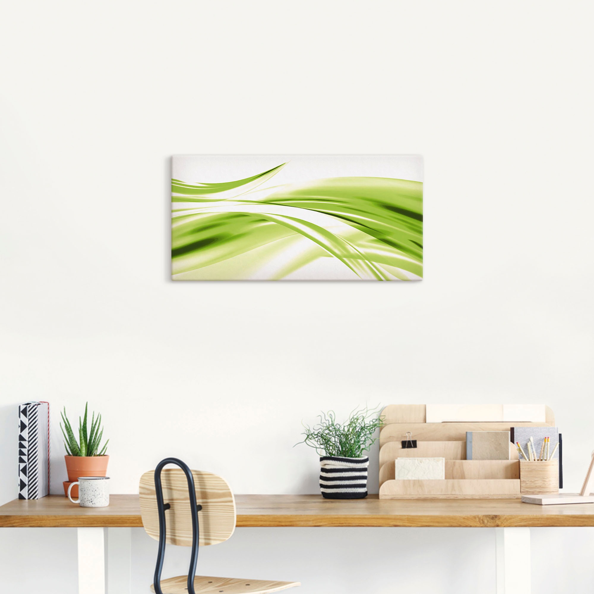 Artland Wandbild »Schöne Welle - Abstrakt«, Gegenstandslos, (1 St.), als Alubild, Outdoorbild, Leinwandbild, Poster in verschied. Größen