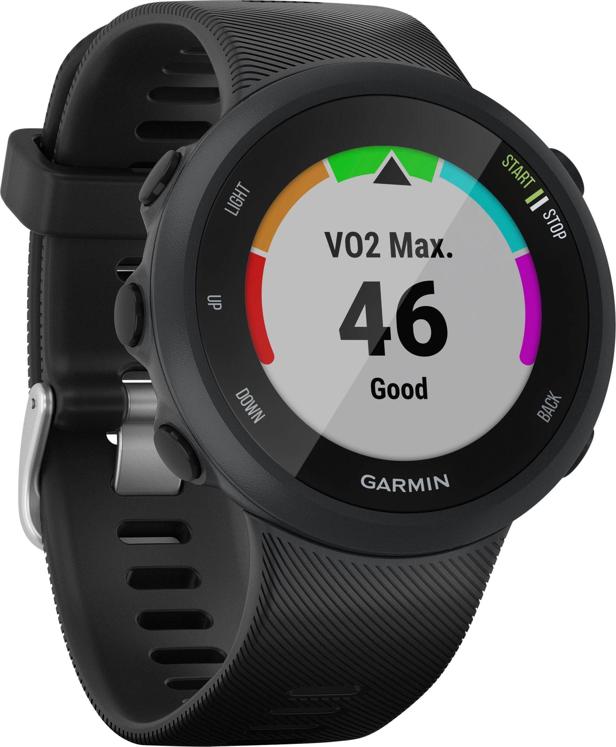 Bild von Garmin Smartwatch »Forerunner 45, Silikon-Armband 20mm«, (2,63 cm / 1,04 Zoll), GPS-Laufuhr)