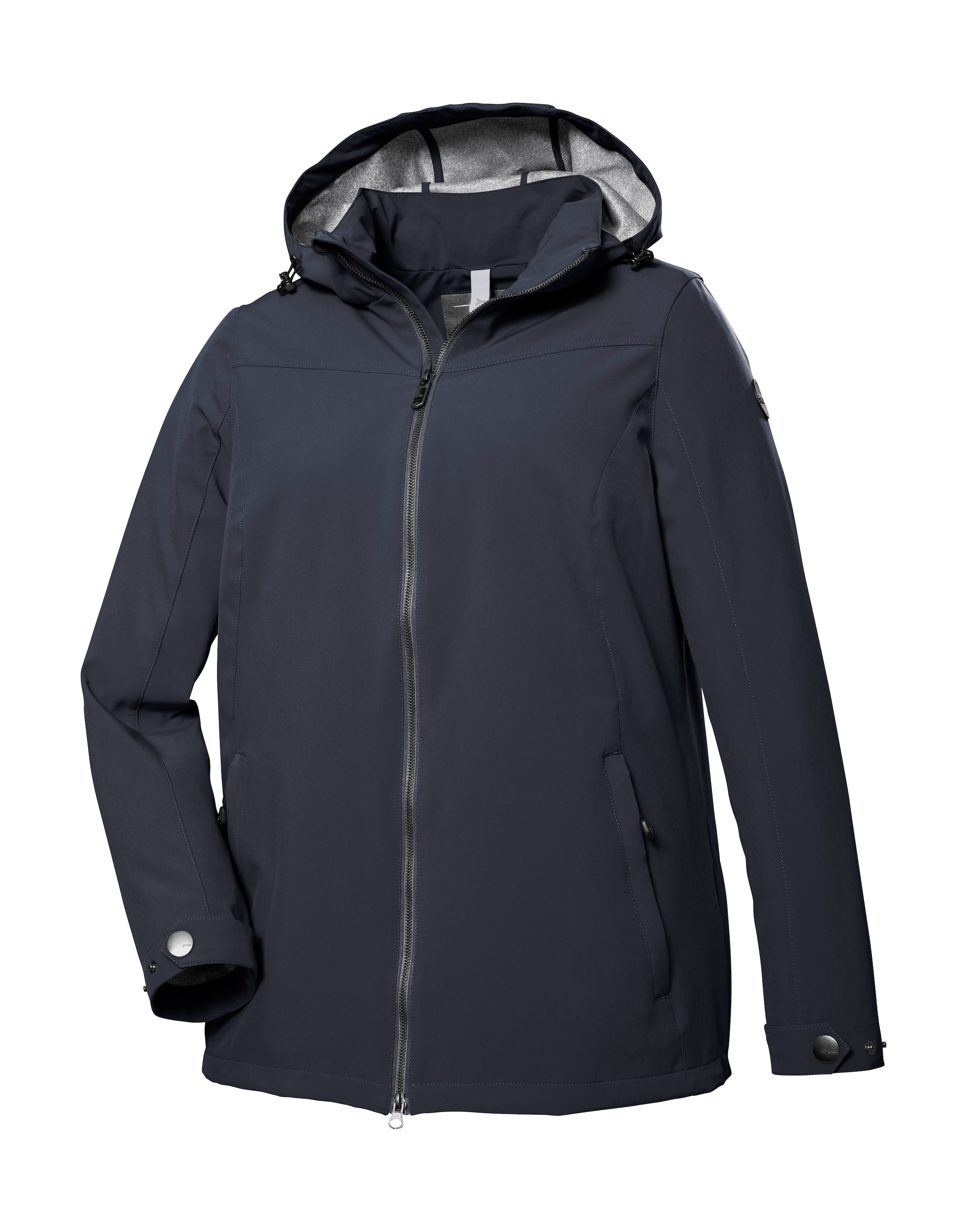 STOY Softshelljacke »STS 1 WMN SFTSHLL JCKT«, Damen Softshelljacke: wasserabweisend, winddicht, atmungsaktiv