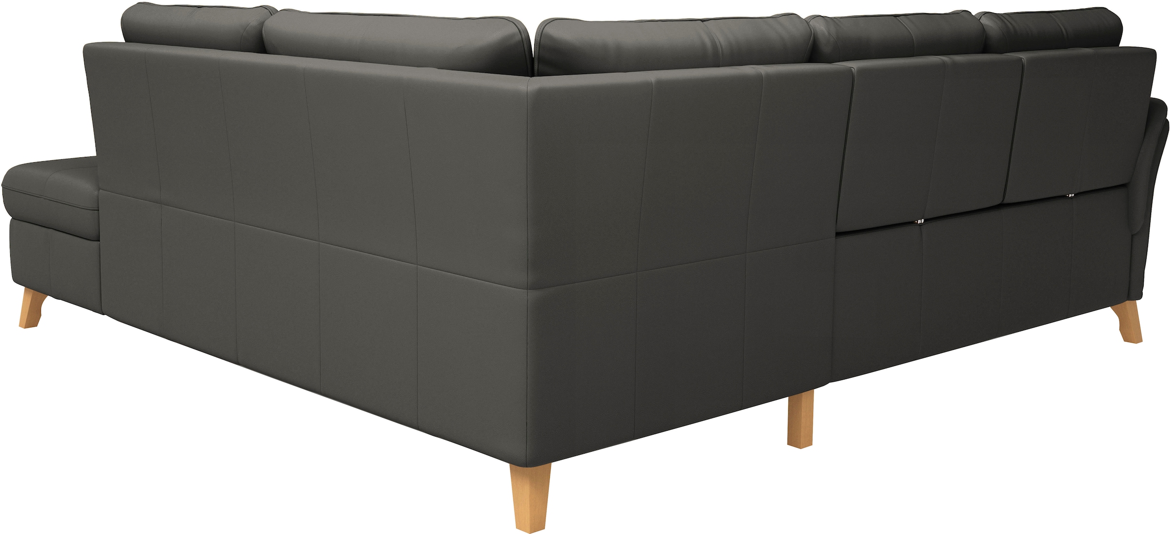 sit&more Ecksofa »Göteborg«, inkl. Sitztiefenverstellung, wahlweise mit Bettfunktion & Bettkasten