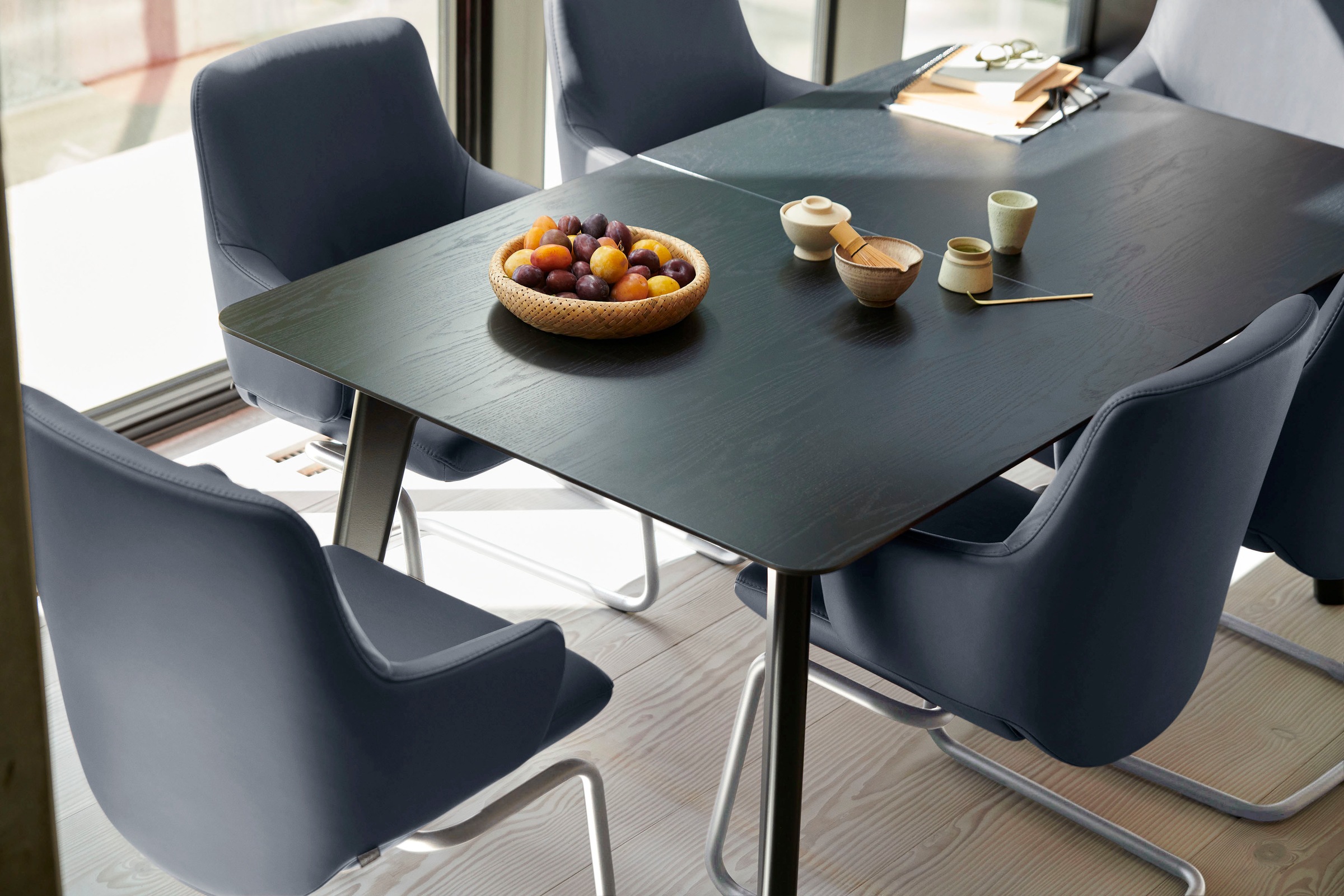 Stressless® Polsterstuhl »Laurel«, Leder PALOMA, Low Back mit Armlehne, Größe L, mit Beinen aus Stahl in Chrom matt