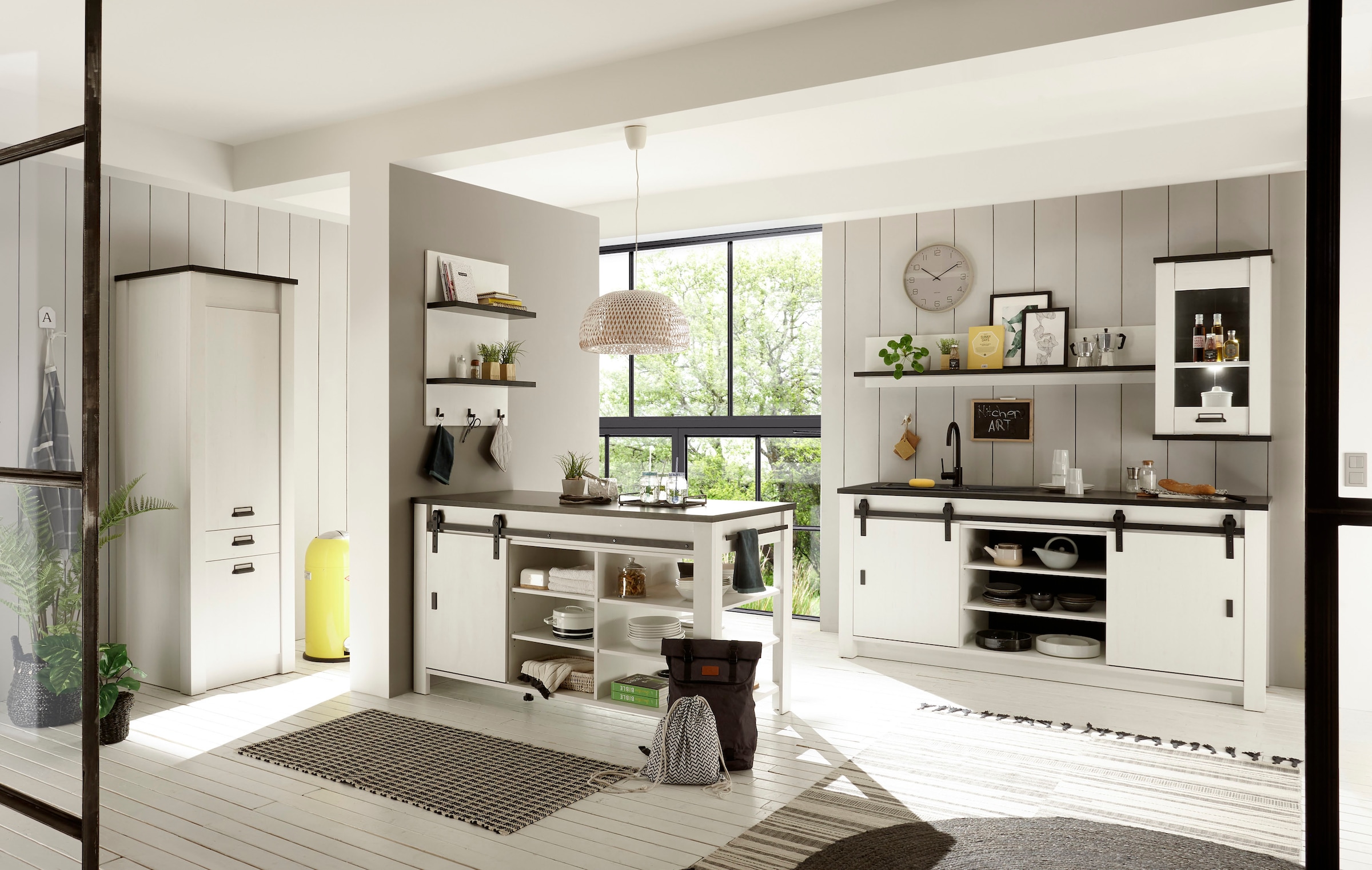 Home affaire Küche »Sherwood«, Breite 280 cm, ohne E-Geräte