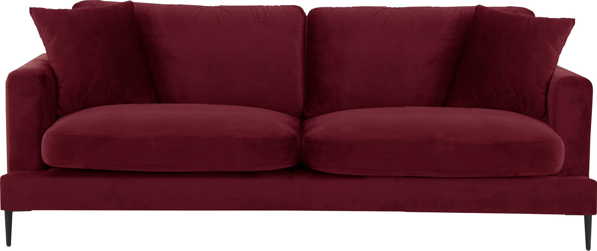Home affaire 3-Sitzer »Cozy elegantes Designsofa, Maße B/T/H: 211/97/80 cm« günstig online kaufen
