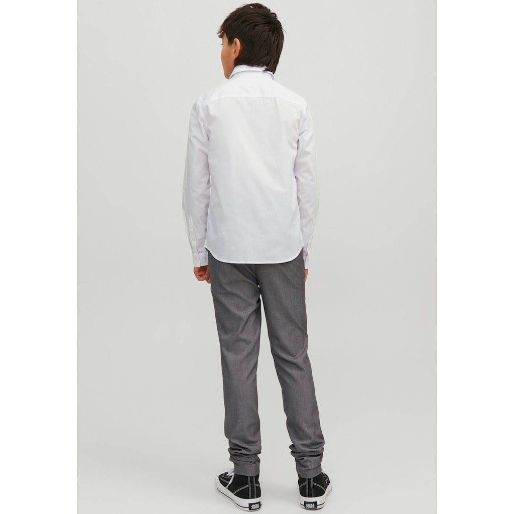 Jack & Jones Junior Langarmhemd »JJJOE SHIRT LS PLAIN NOOS JNR«