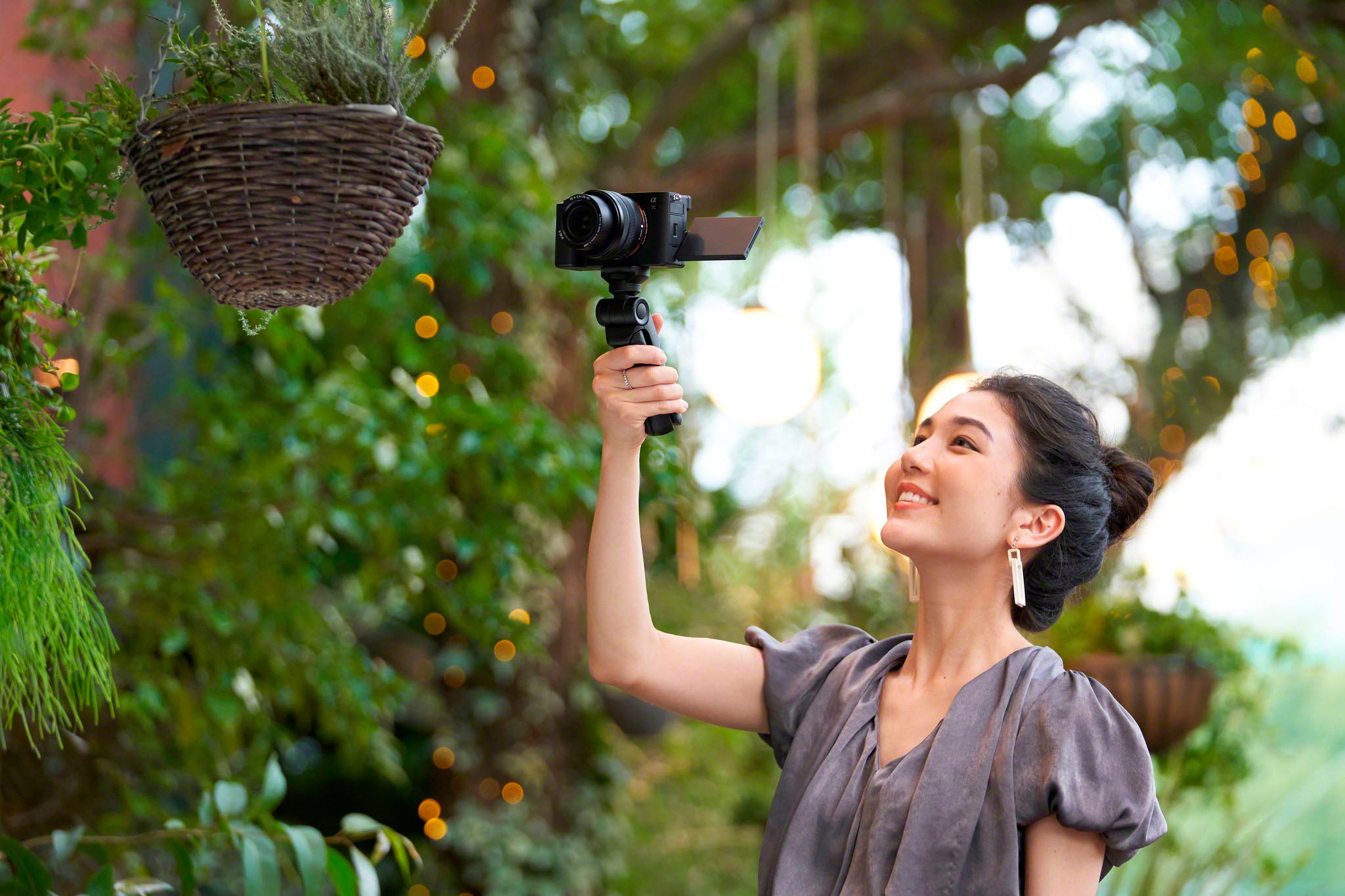 Sony Systemkamera »A7C«, 24,2 MP, 4K Video, 5-Achsen Bildstabilisierung, NFC, Bluetooth, nur Gehäuse