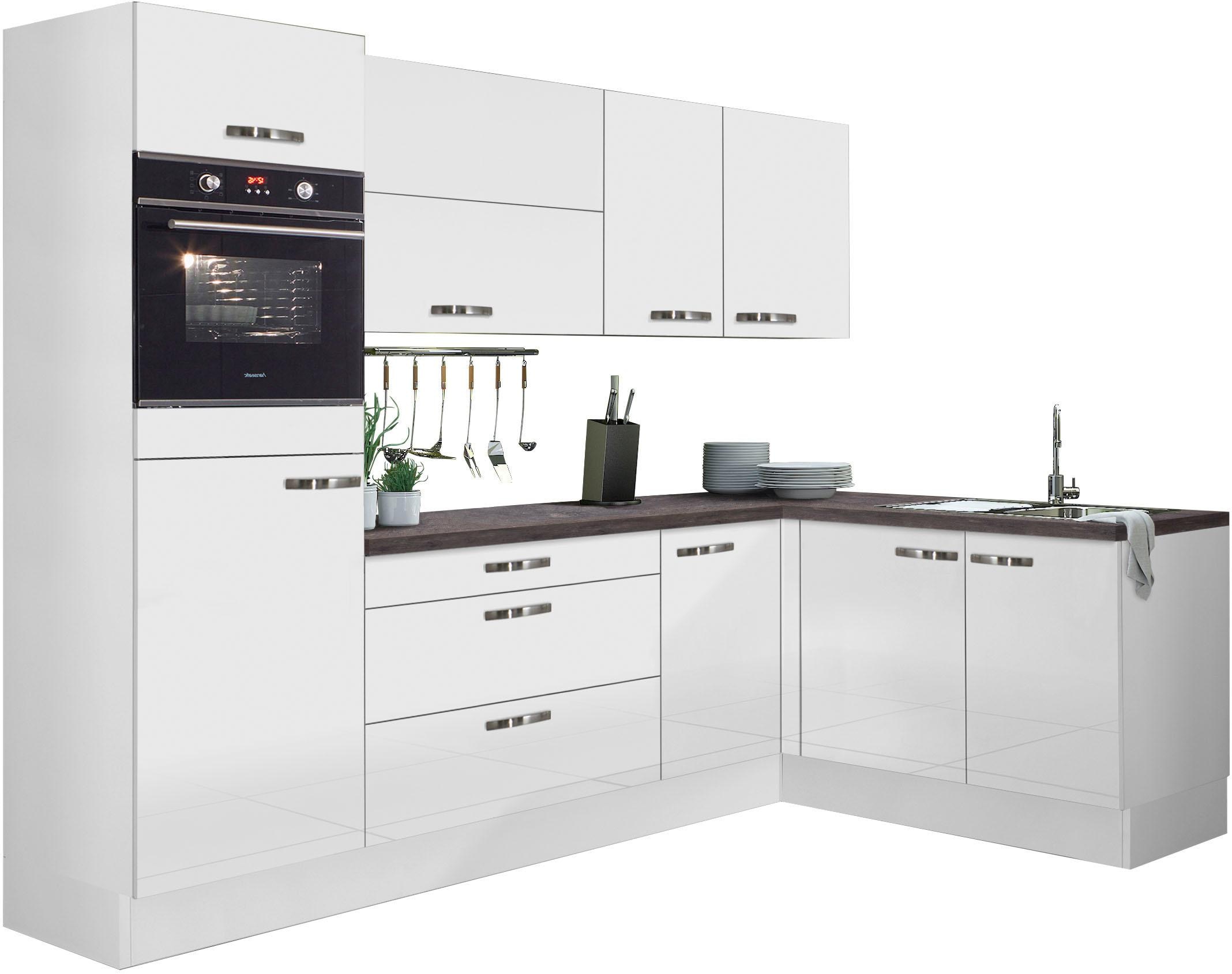 KOCHSTATION Winkelküche »KS-Cara« mit Vollauszügen und Soft-Close-Funktion, günstig online kaufen