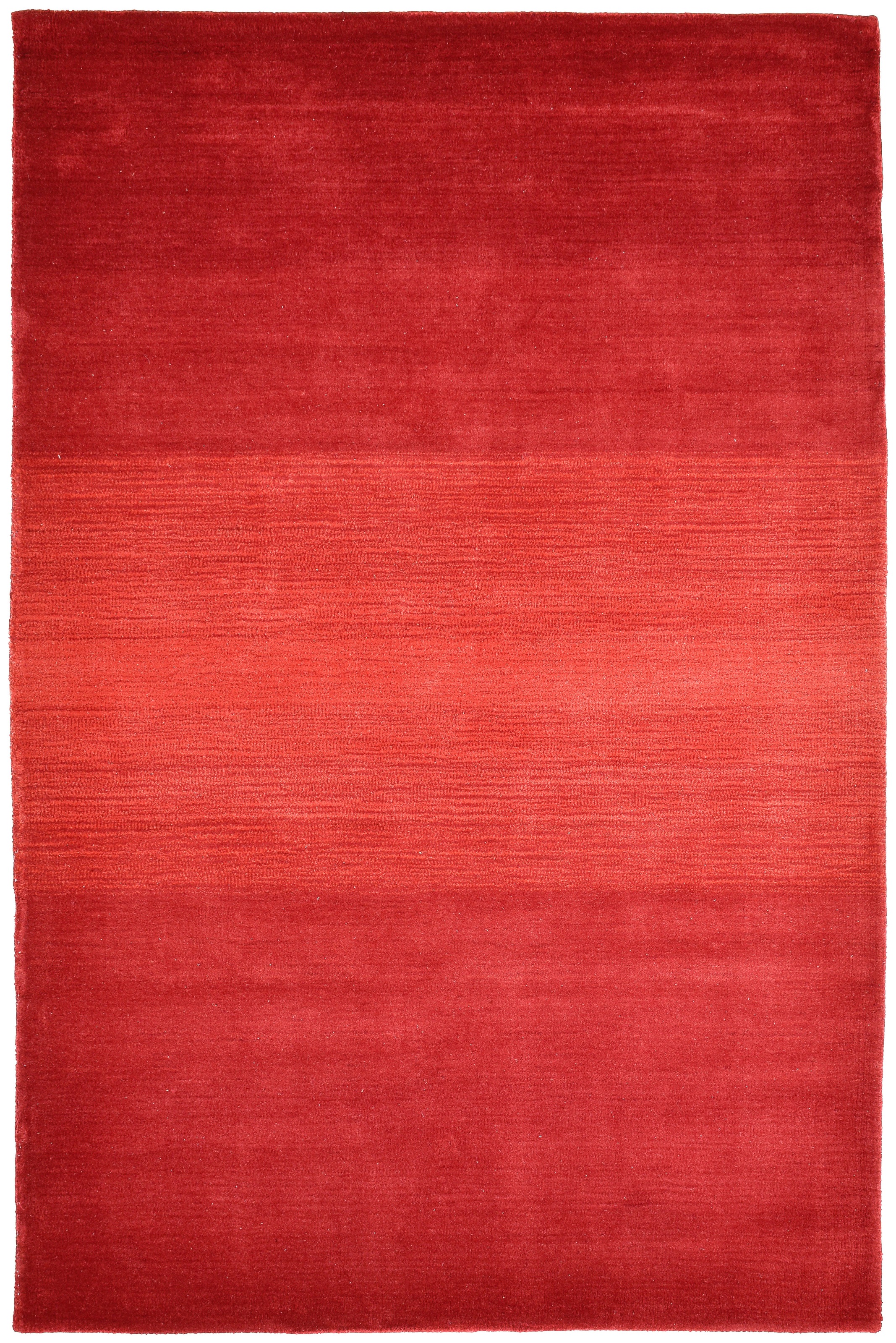 THEKO Wollteppich »Wool Comfort«, rechteckig, 14 mm Höhe, Handweb Teppich, günstig online kaufen