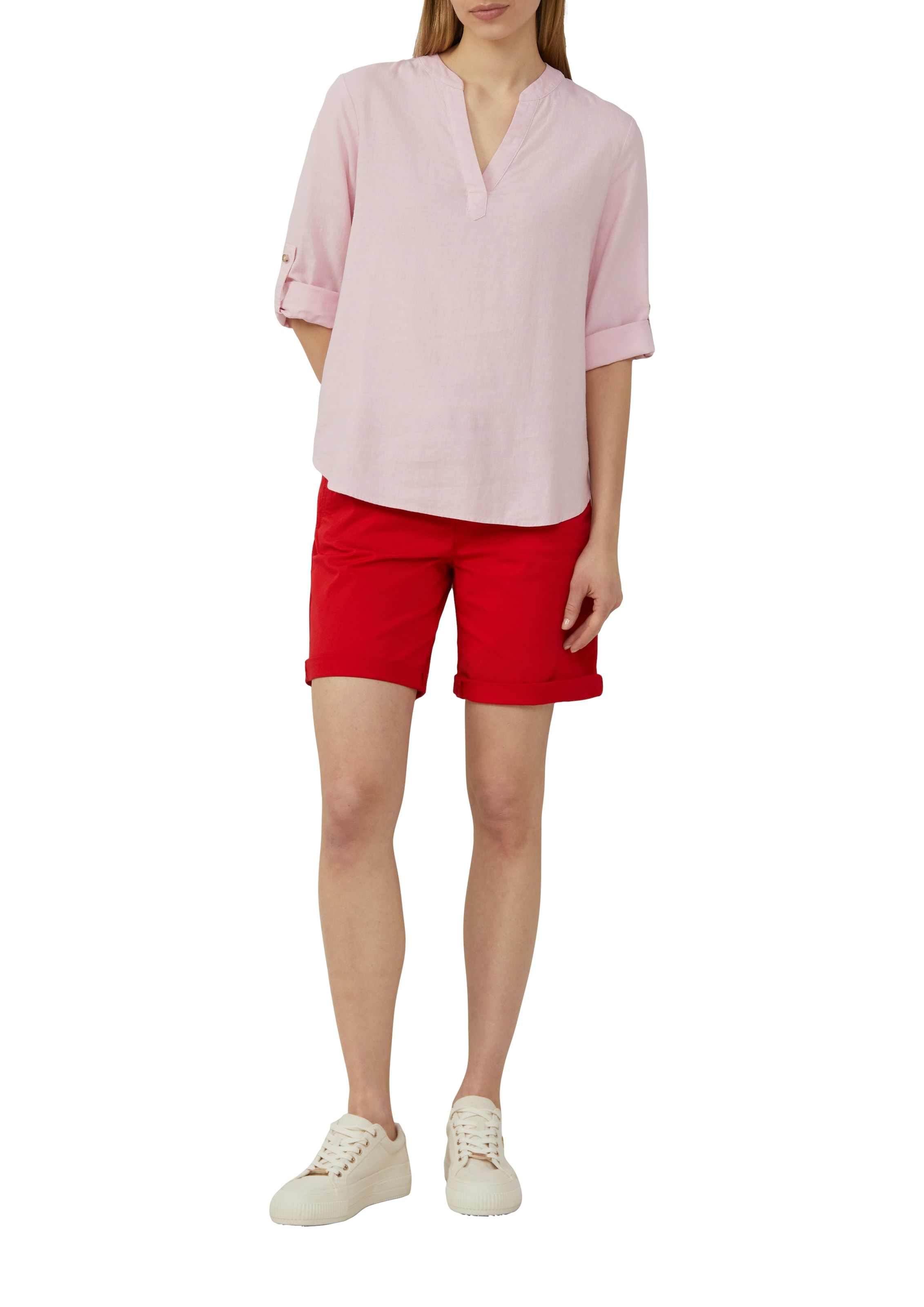 s.Oliver Klassische Bluse, mit Turn-up
