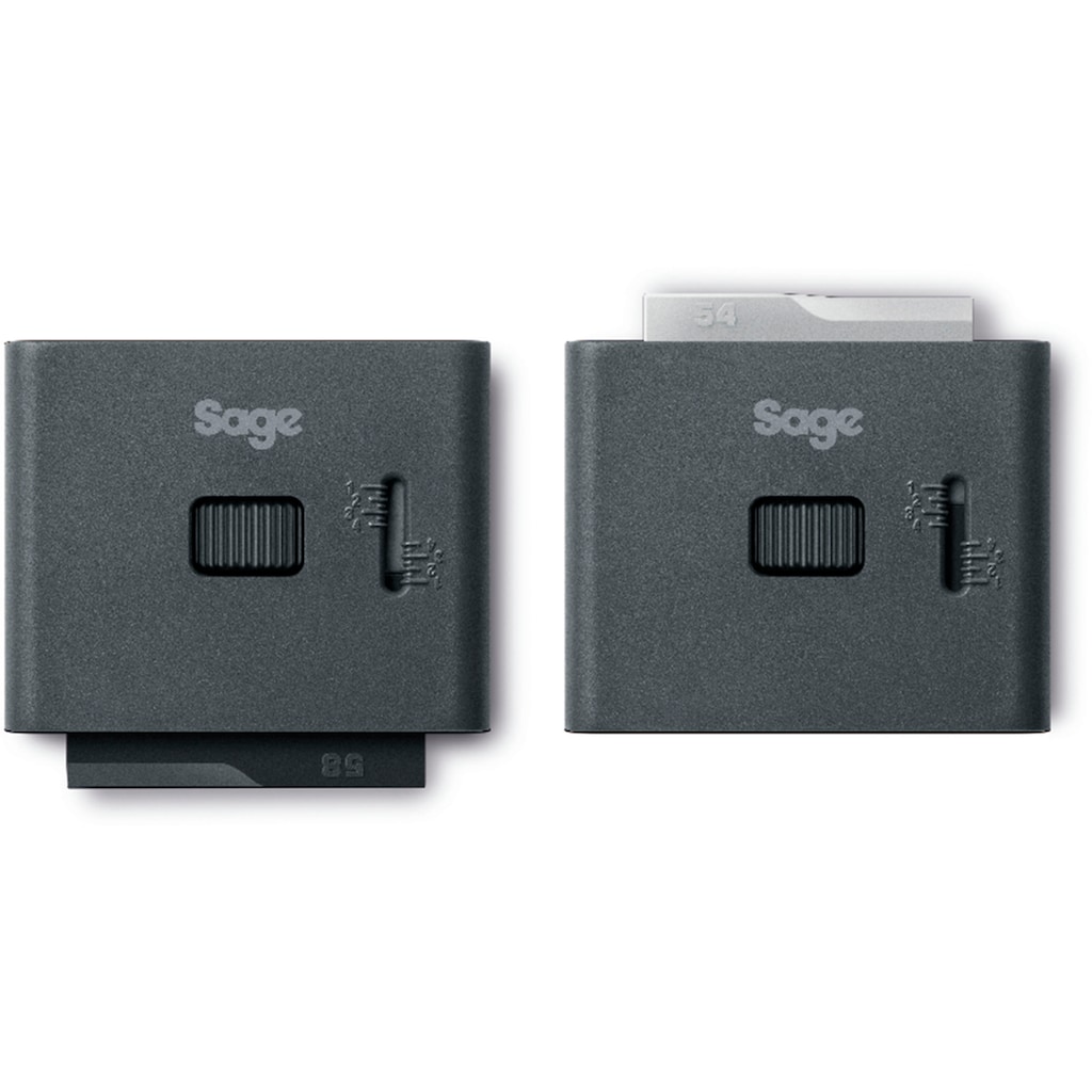 Sage Kaffeemühle »the Dose Control Pro SCG600SIL«, 240 W, Kegelmahlwerk, 350 g Bohnenbehälter