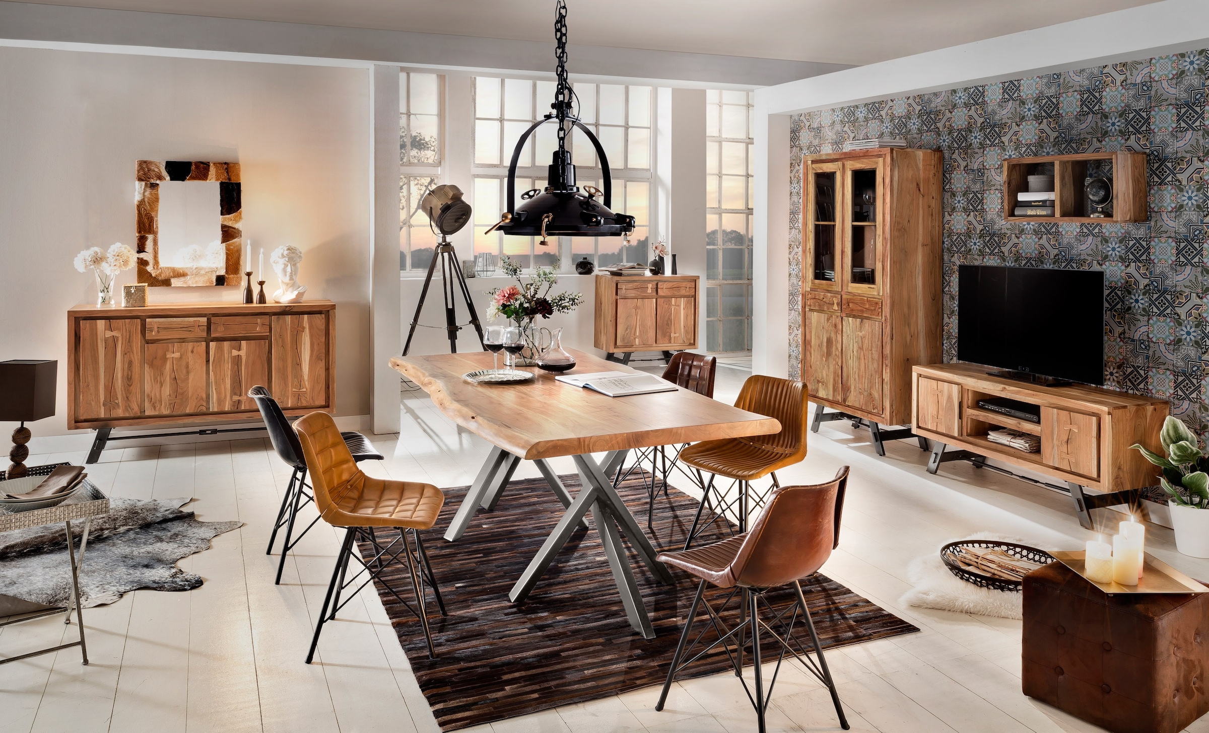 SIT Tischbein, (1 St.), extravagante Formen