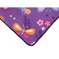 Primaflor-Ideen in Textil Kinderteppich »PAPILLON«, rechteckig, 6,5 mm Höhe, Motiv Schmetterlinge, Kinderzimmer