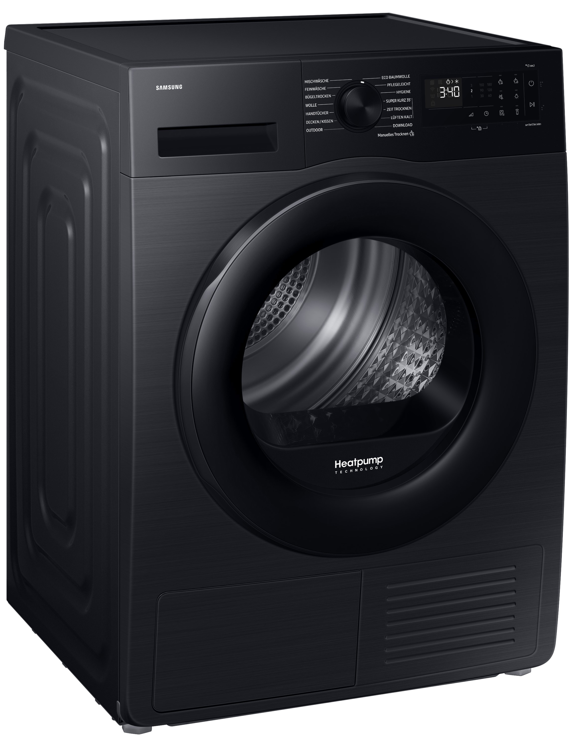 Samsung Wärmepumpentrockner »DV9EDG52A0AB«, DV5000D, 9 kg, Optimal Dry ‑ Intelligent Trocknen mit Sensoren