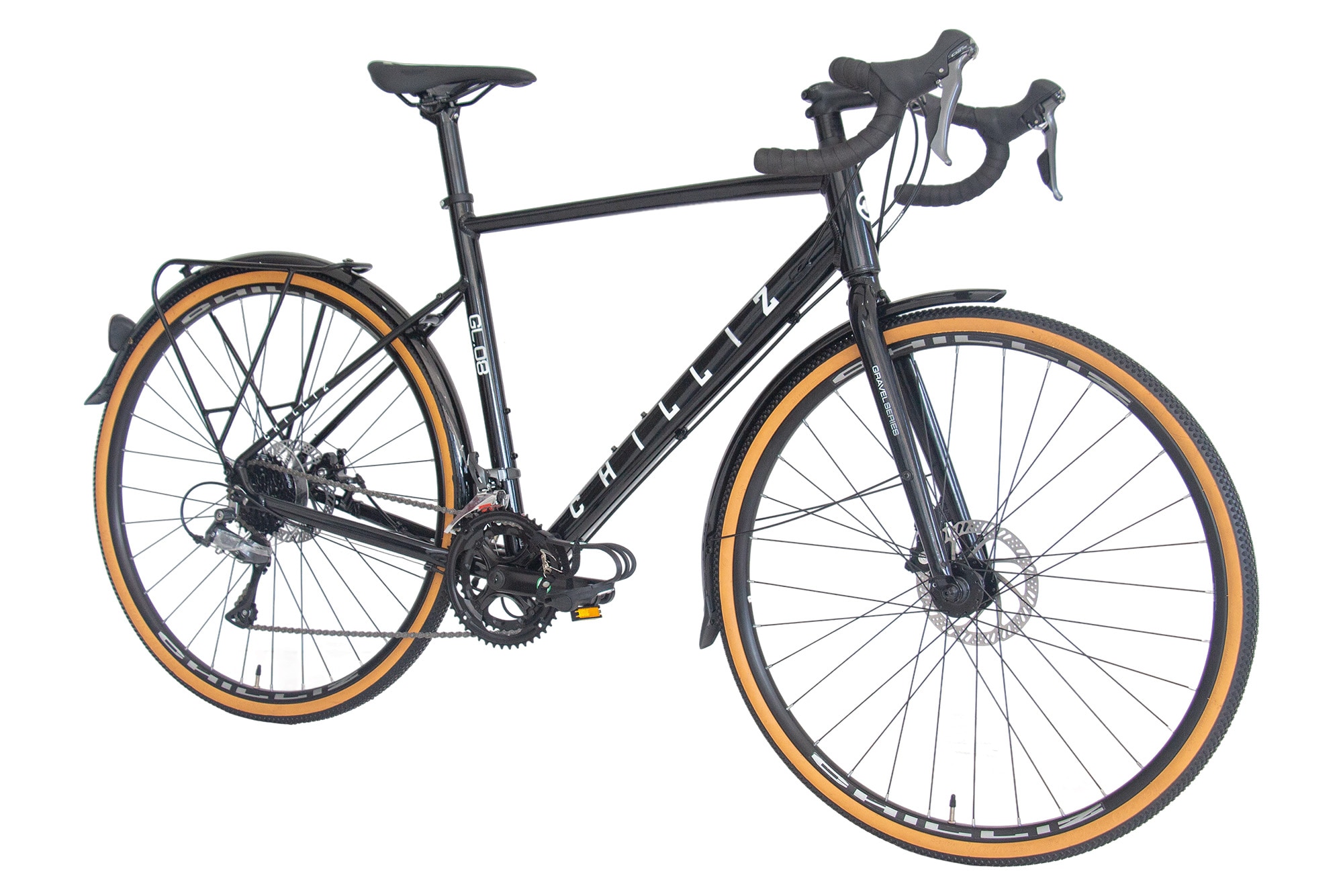 CHILLIZ Gravelbike »GL.08« 16 Gang Shimano Claris RD2400 Schaltwerk Kettenschaltung