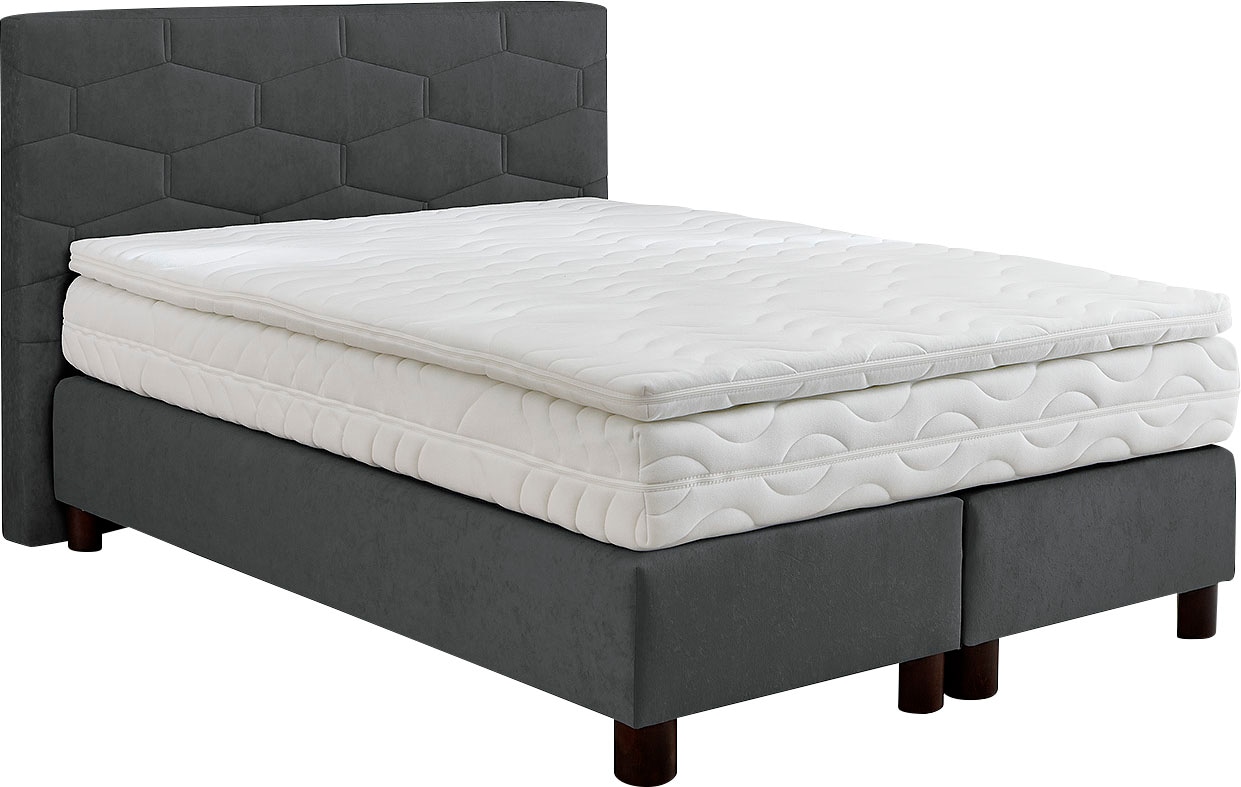 Westfalia Schlafkomfort Boxspringbett wahlweise mit Topper günstig online kaufen