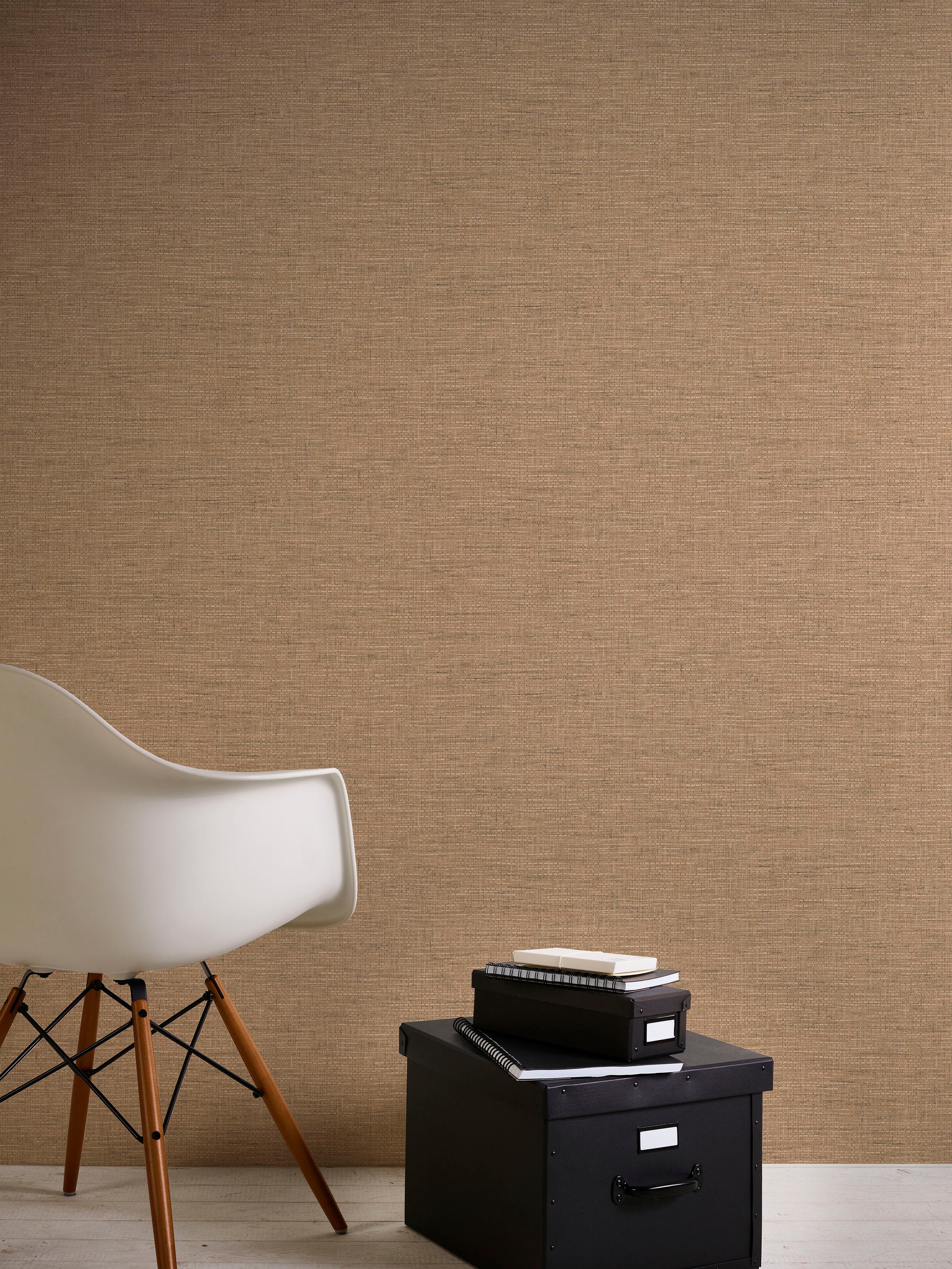 living walls Vliestapete »Desert Lodge«, Flechtoptik-Leinenoptik-Strukturmuster, Tapete Struktur Tapeten Wohnzimmer Schlafzimmer Küche Flur Design Büro