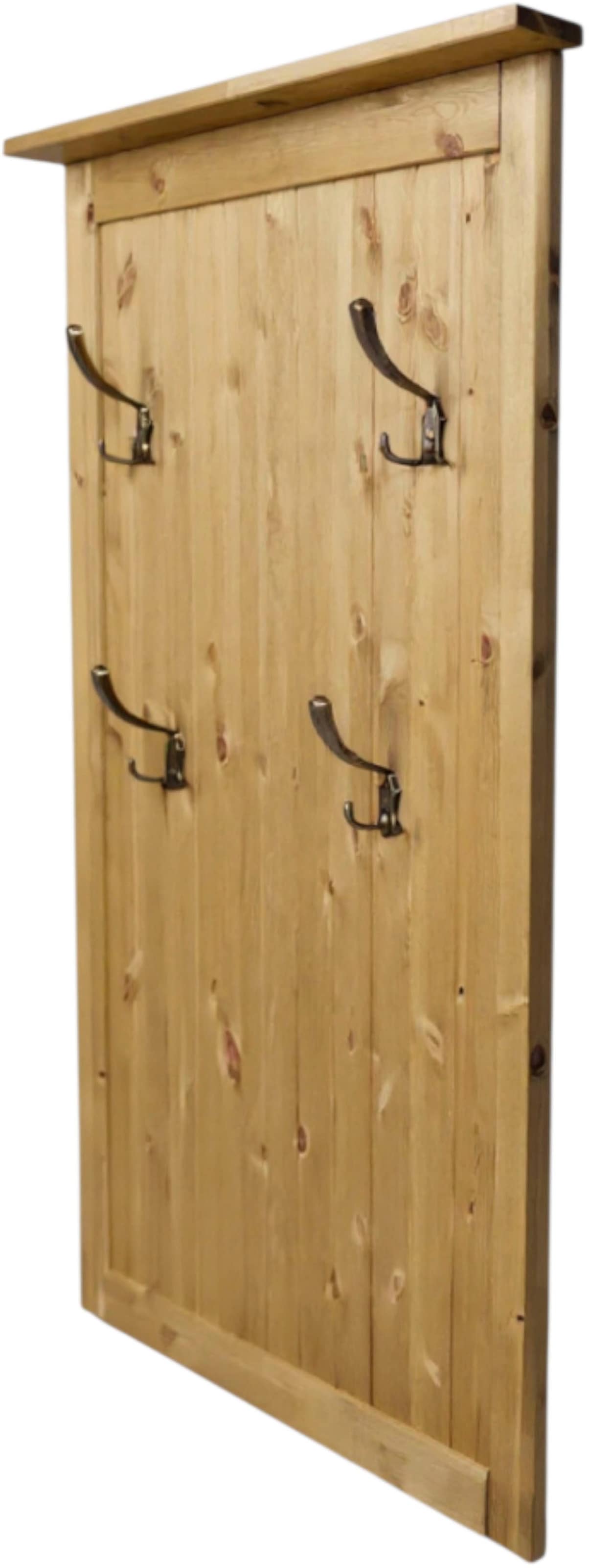 Home affaire Garderobenpaneel »Juventus« 1 Stk. tlg. aus massiver Kiefer, 4 Doppelhaken