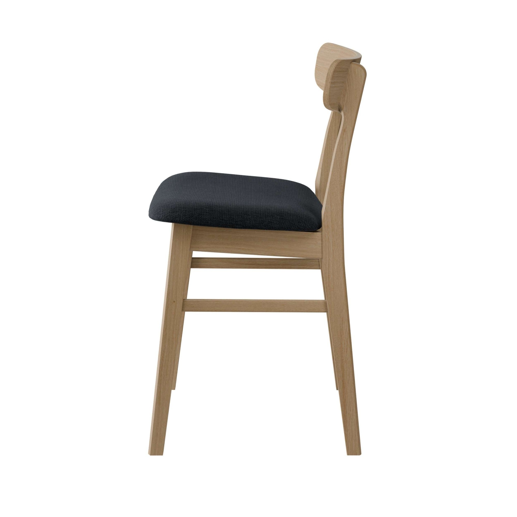 Hammel Furniture Esszimmerstuhl »Findahl by Hammel Mosbøl«, Massivholz, gepolsterte Sitzfläche, versch. Farbvarianten