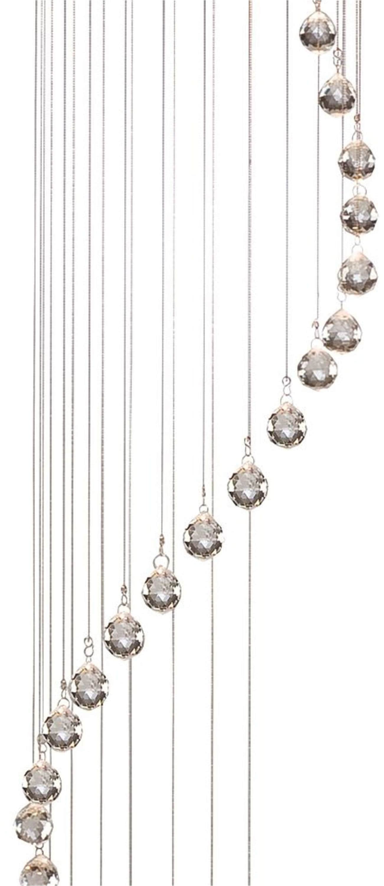 Searchlight Hängeleuchte »Hallway 5Lt Multi-Drop Pendant- Chrome Metal & Clear Crystal« GU10 1 Stk.