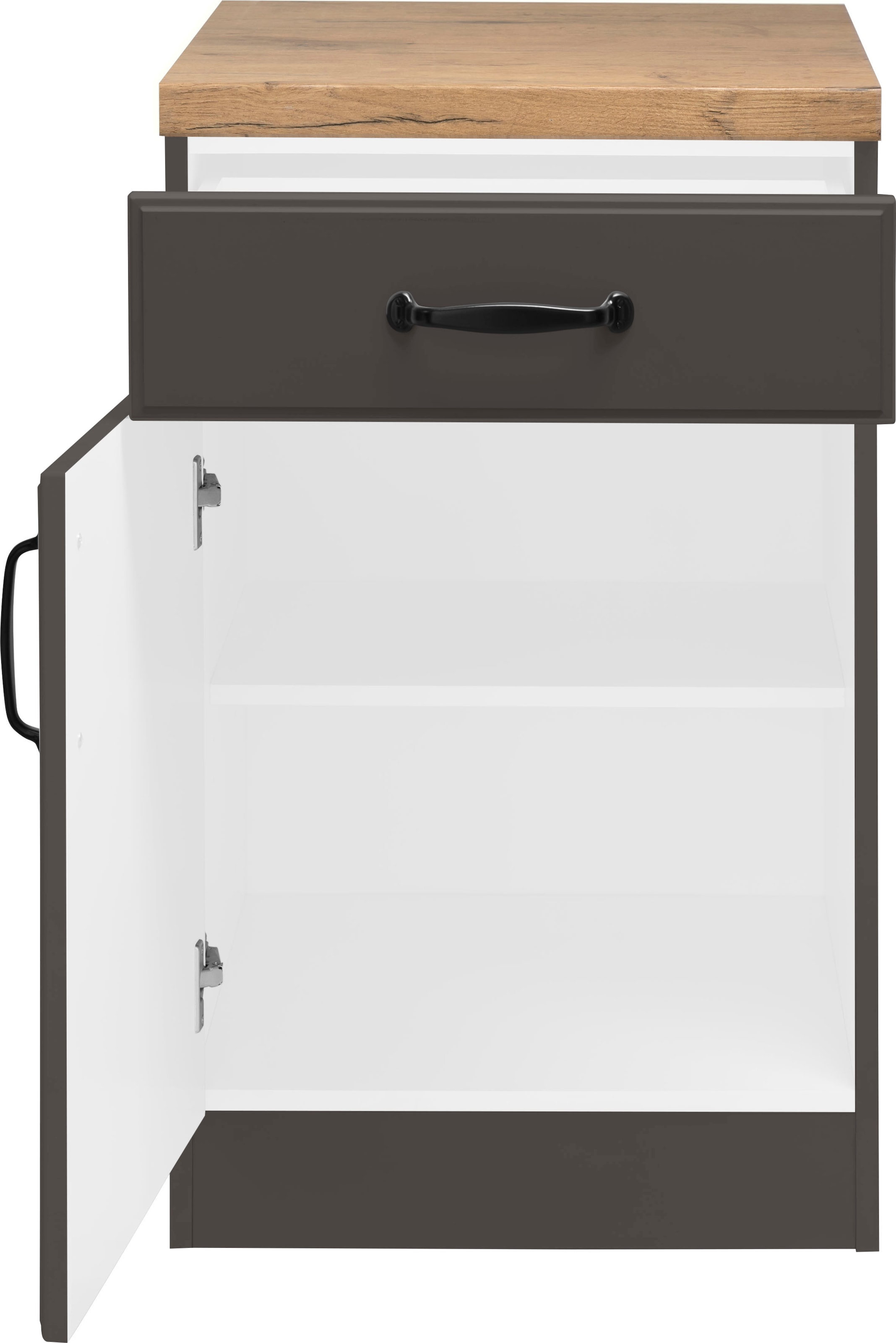 wiho Küchen Unterschrank »Erla« 50 cm breit mit Kassettenfront
