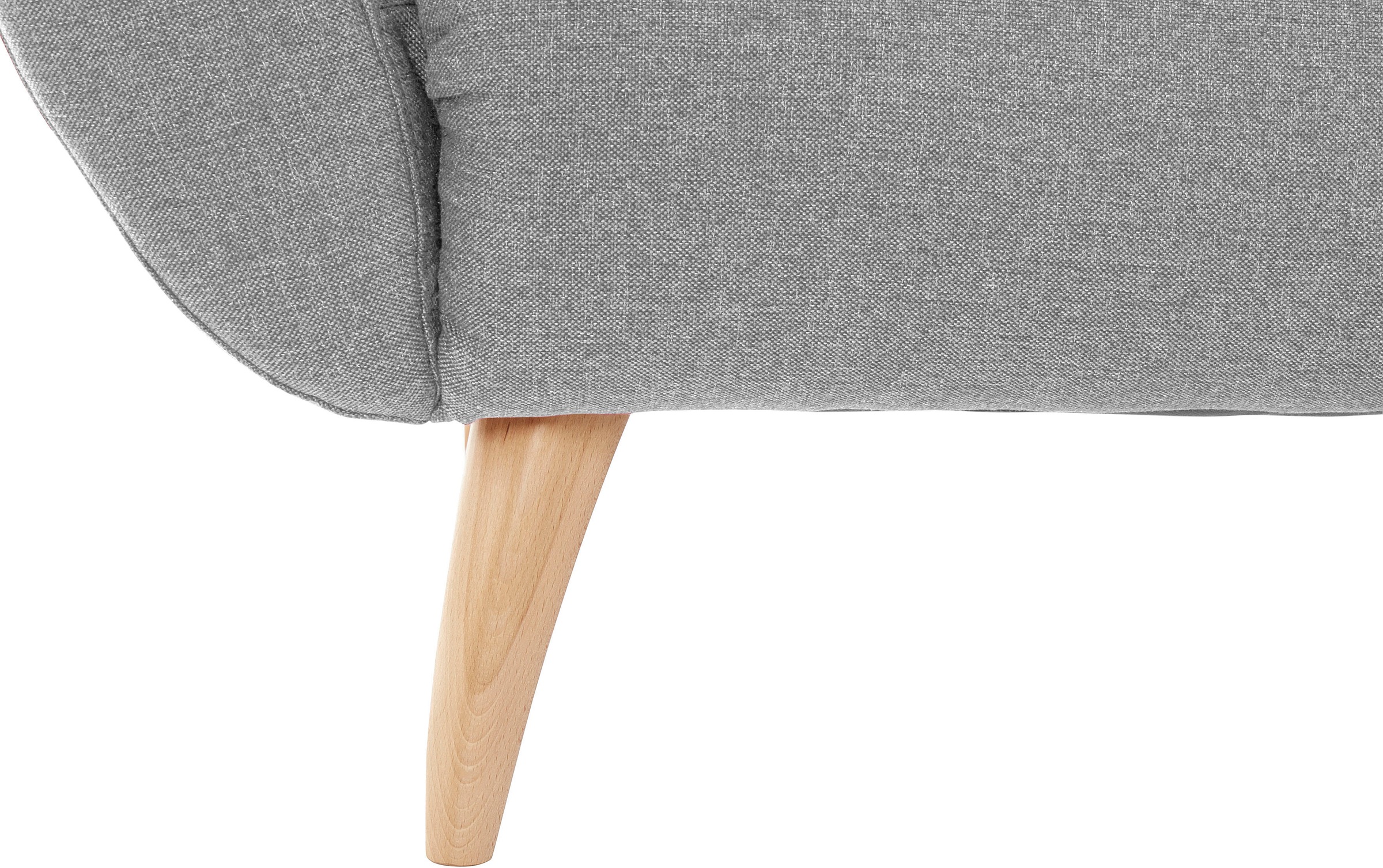 Home affaire 3-Sitzer »Baggio modern und romantisches Design, bequem«, Zierkissen inklusive