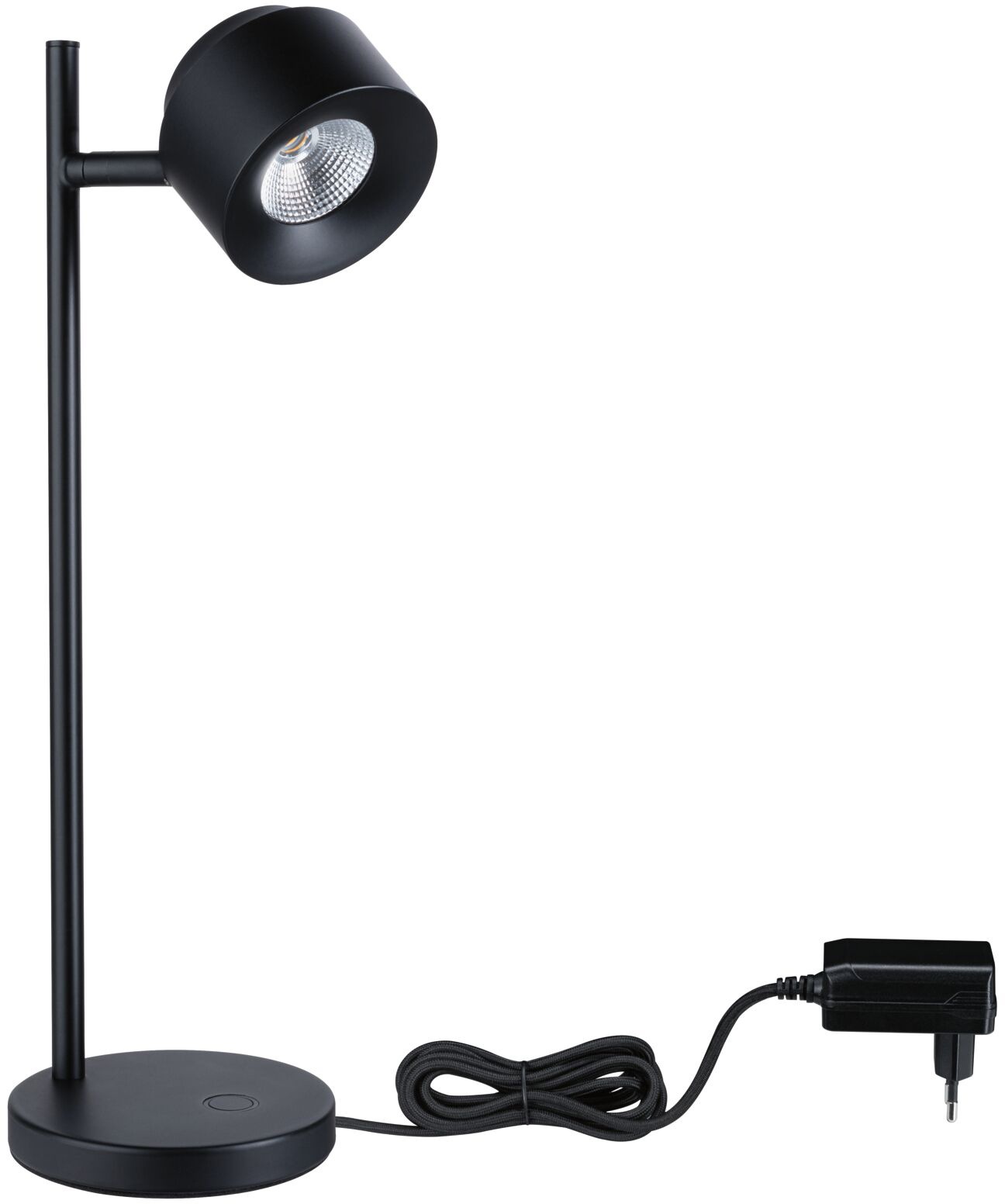 Paulmann Tischleuchte »Puric Pane«, 1 flammig, LED, dimmbar, Schwarz, Aluminium