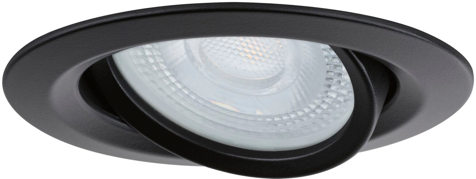 Paulmann LED Einbauleuchte »Nova Plus 1x35W Schwarz matt/Alu Zink«, 1 flammig, Leuchtmittel GU 5,3-GU10 | ohne Leuchtmittel