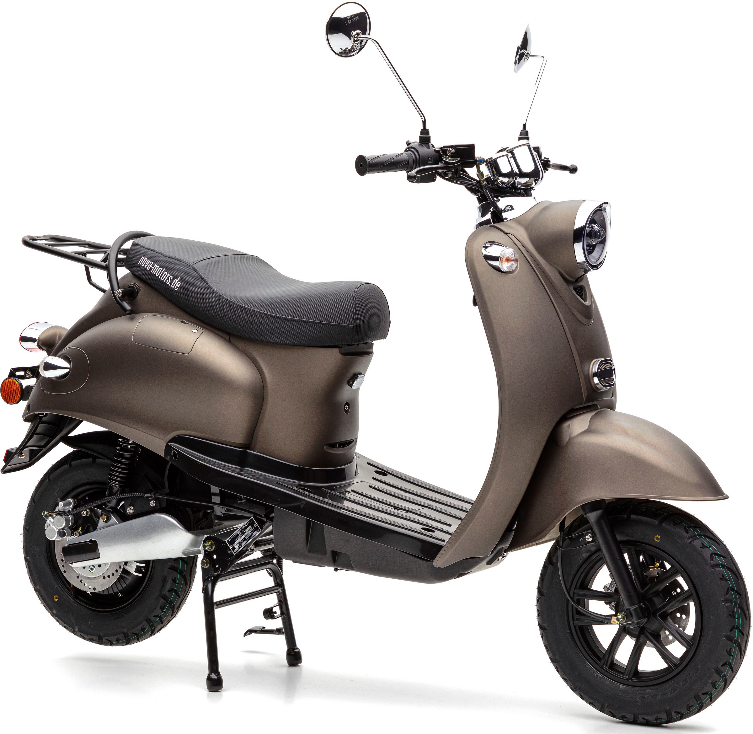 Nova Motors E-Motorroller »eRetro Star Li« bis zu 40 km Reichweite, härteverstellbare Dual-Stoßdämpfer hinten